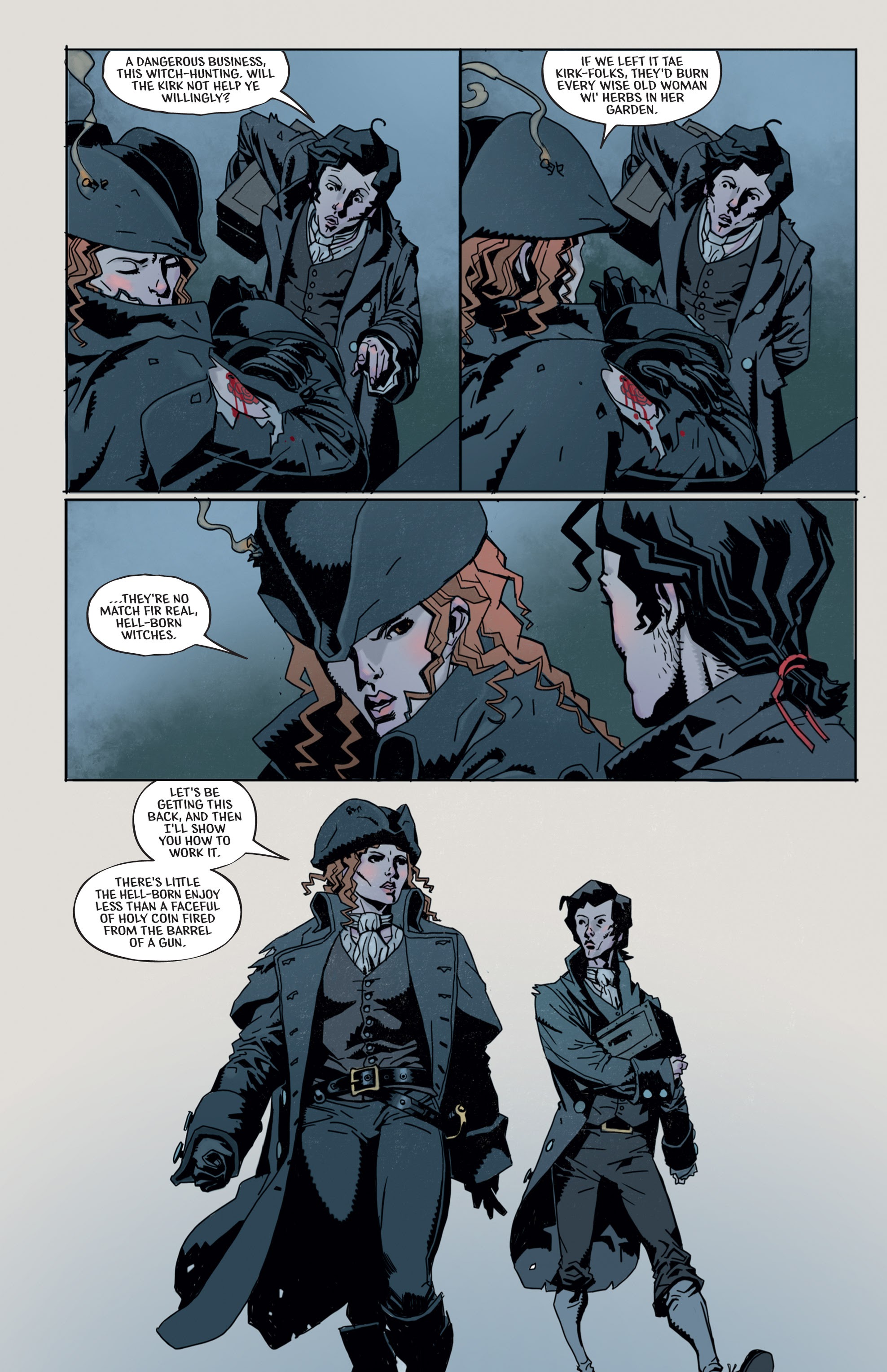 Read online Robbie Burns: Witch Hunter comic -  Issue # TPB - 47