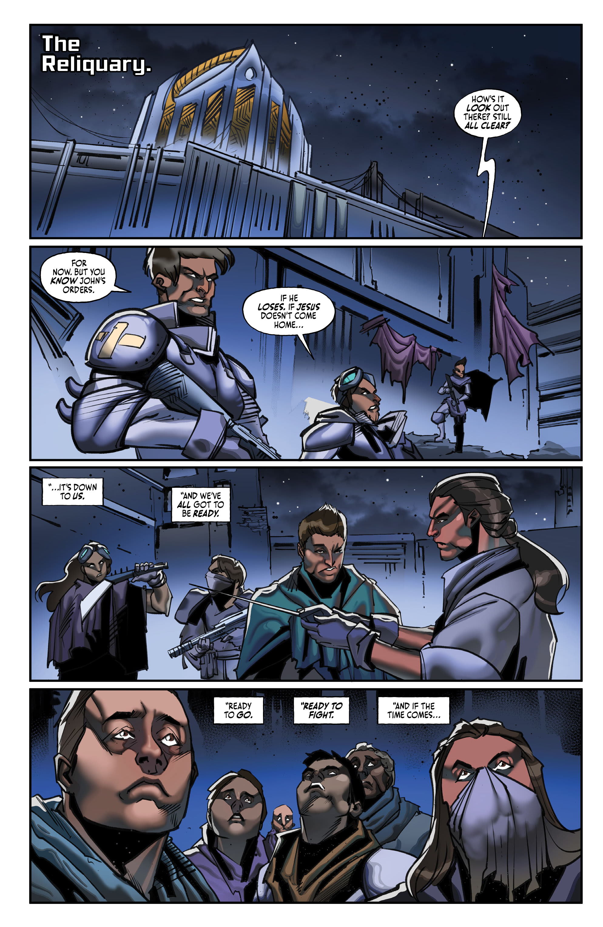 Read online Loaded Bible: Blood Of My Blood comic -  Issue #6 - 3