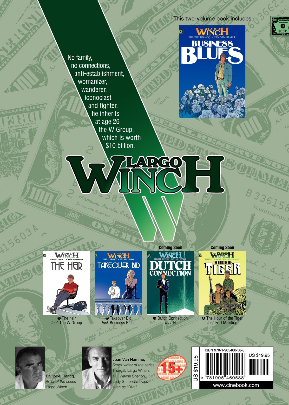 Read online Largo Winch comic -  Issue # TPB 2 - 96