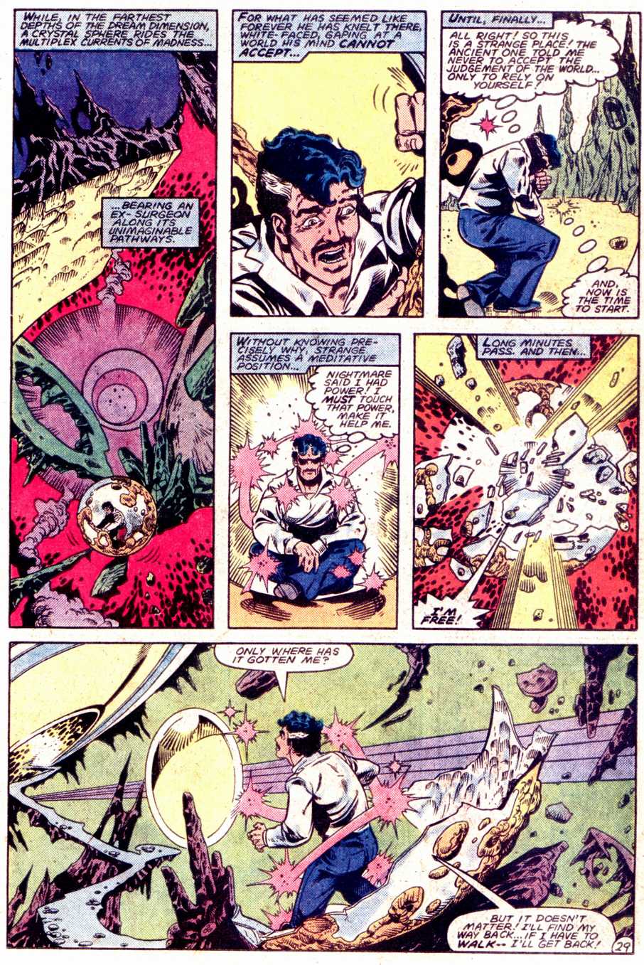 Read online What If? (1977) comic -  Issue #40 - Dr Strange had not become master of The mystic arts - 30