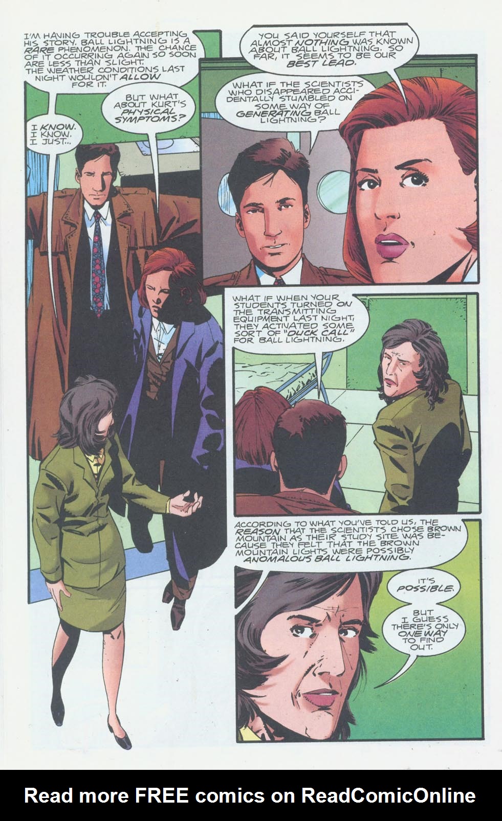 Read online The X-Files (1995) comic -  Issue #18 - 18