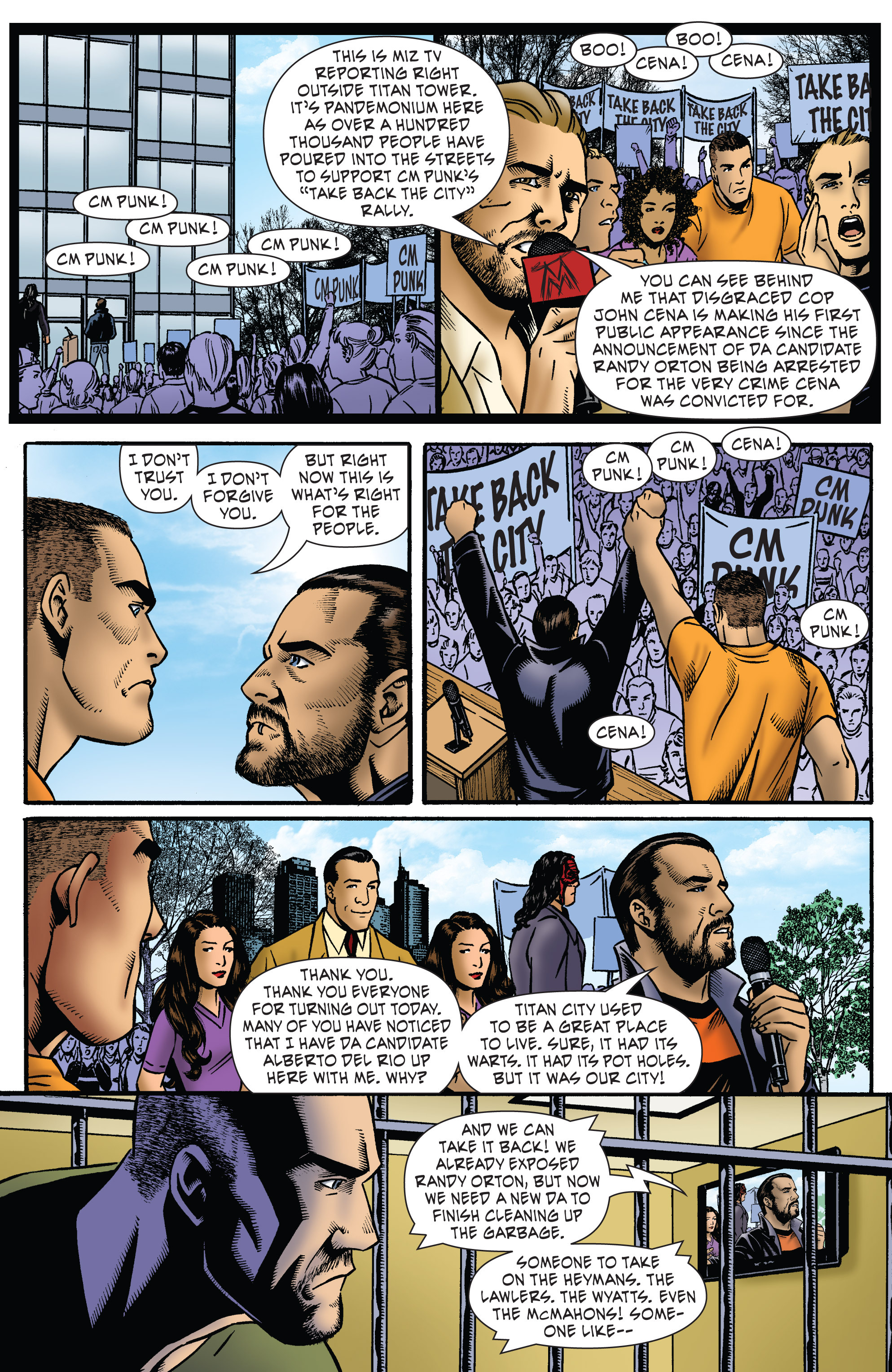 Read online WWE Superstars comic -  Issue #4 - 18