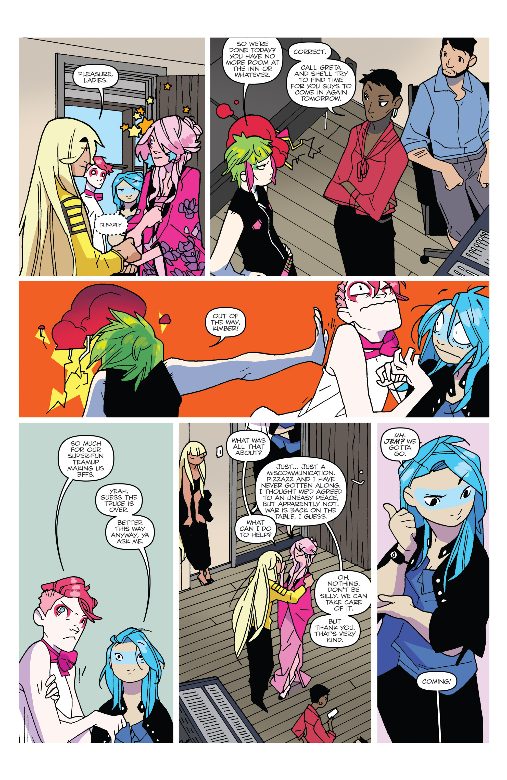 Read online Jem and The Holograms comic -  Issue #19 - 20