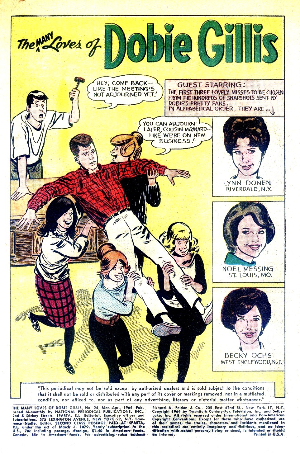 Read online Many Loves of Dobie Gillis comic -  Issue #24 - 3