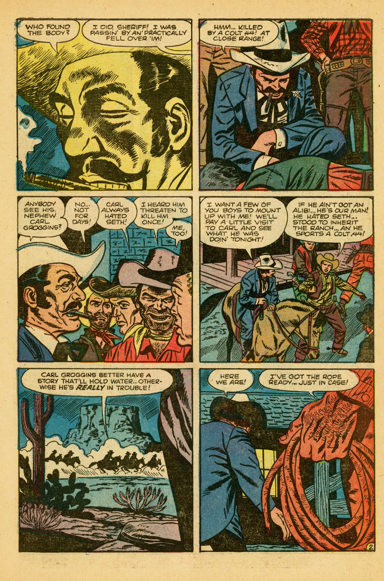 Read online Cowboy Action comic -  Issue #6 - 27