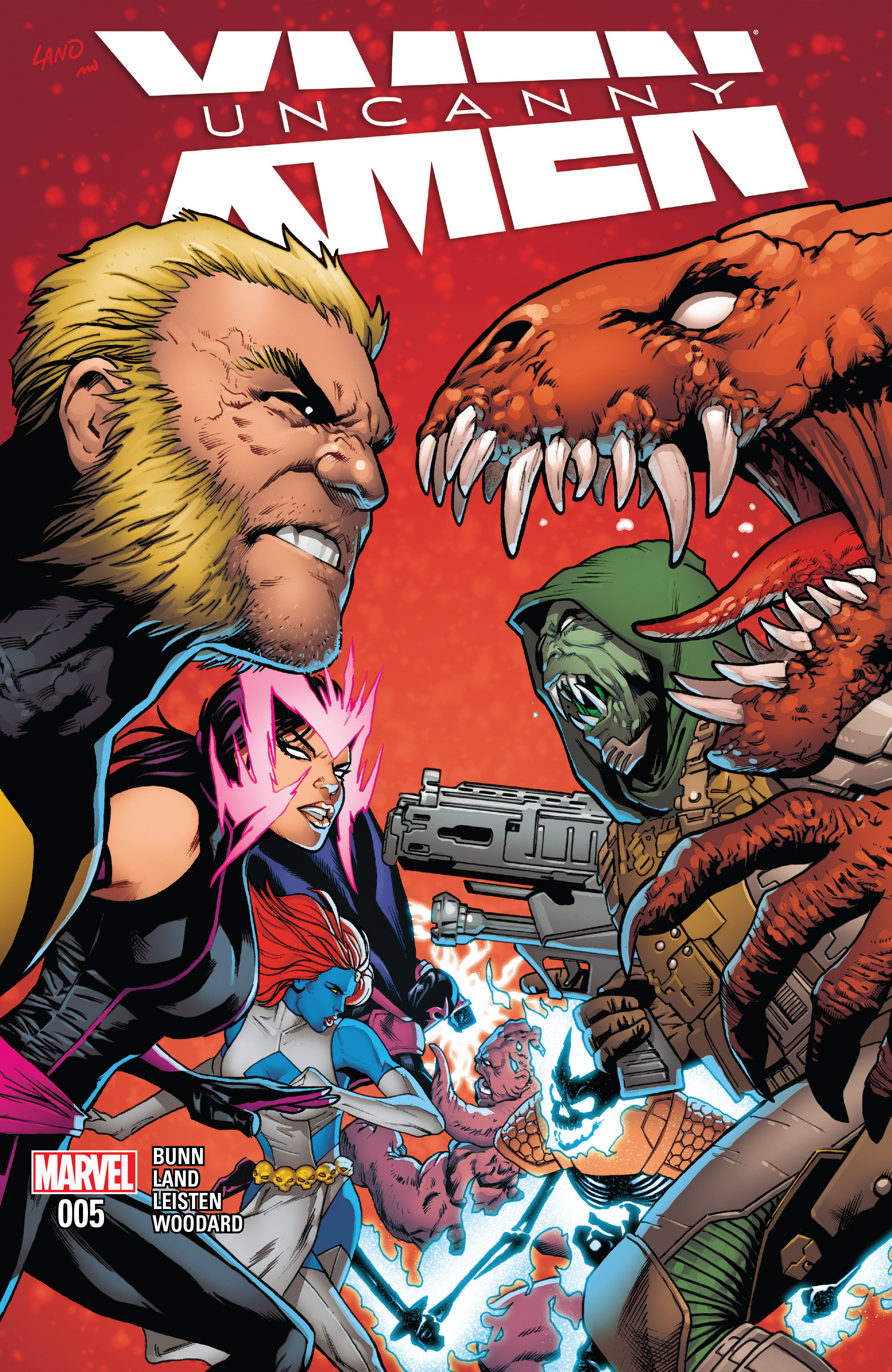 Read online Uncanny X-Men (2016) comic -  Issue #5 - 1