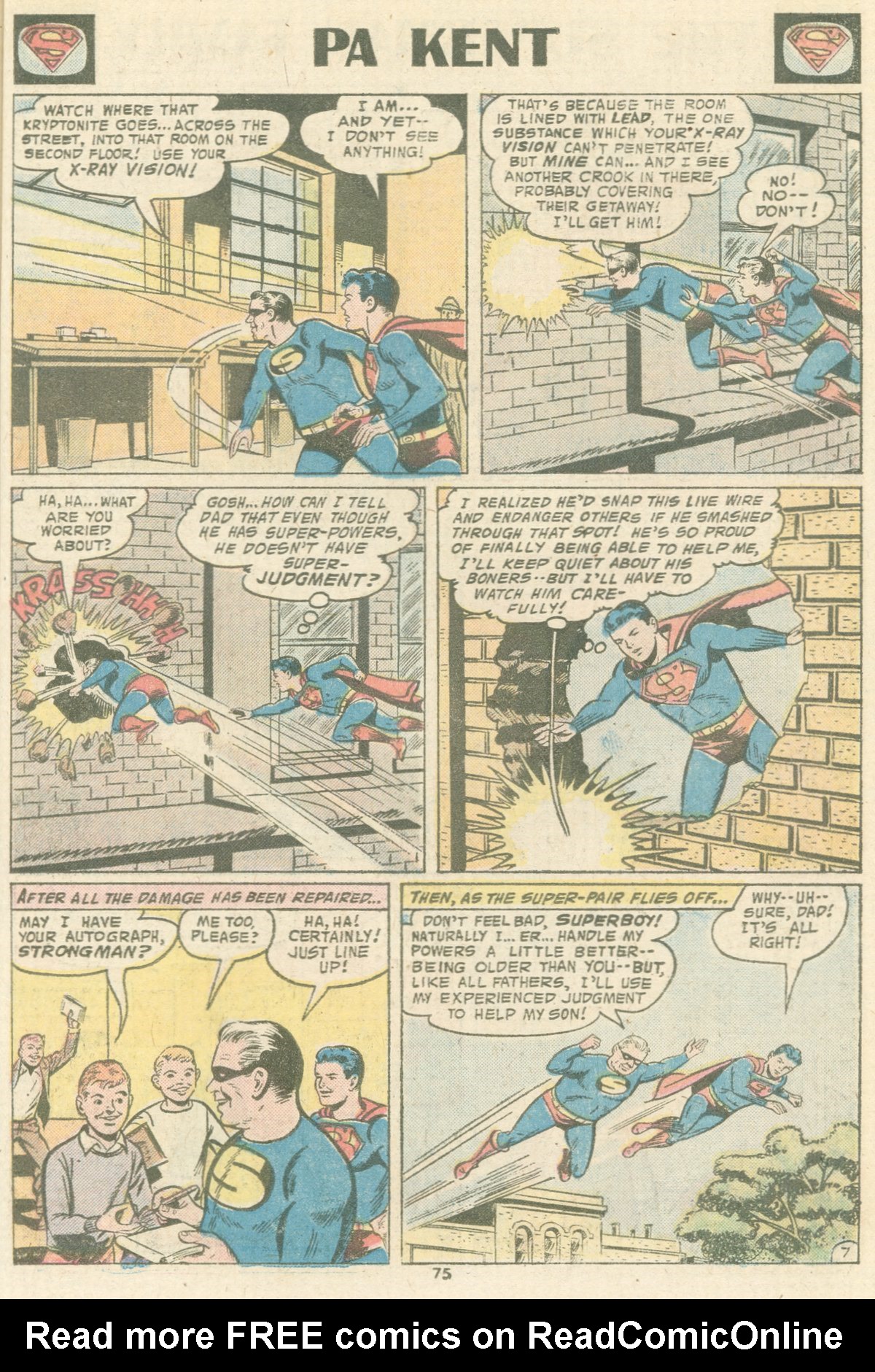 Read online The Superman Family comic -  Issue #169 - 75