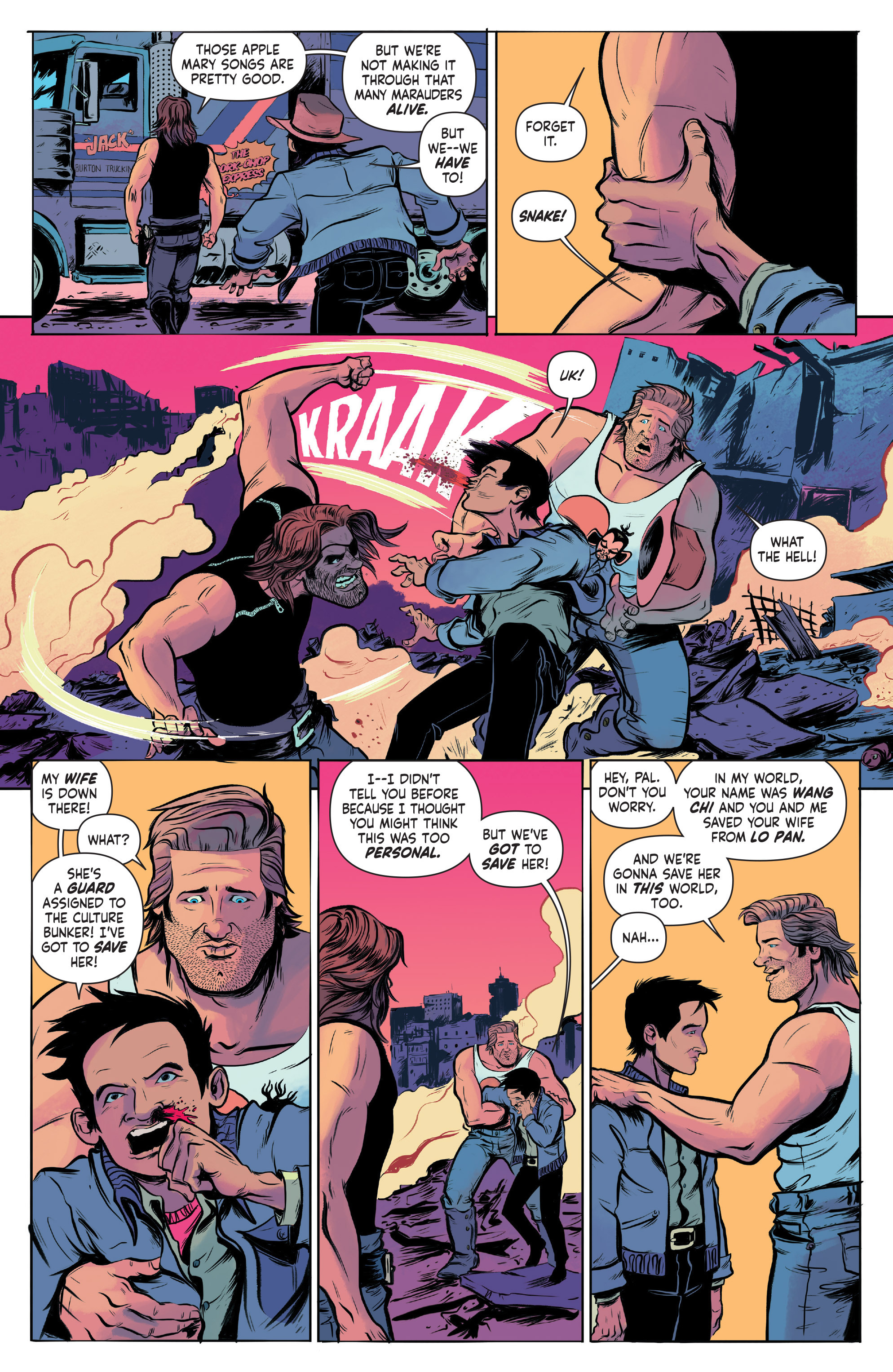 Read online Big Trouble in Little China/Escape From New York comic -  Issue #2 - 10