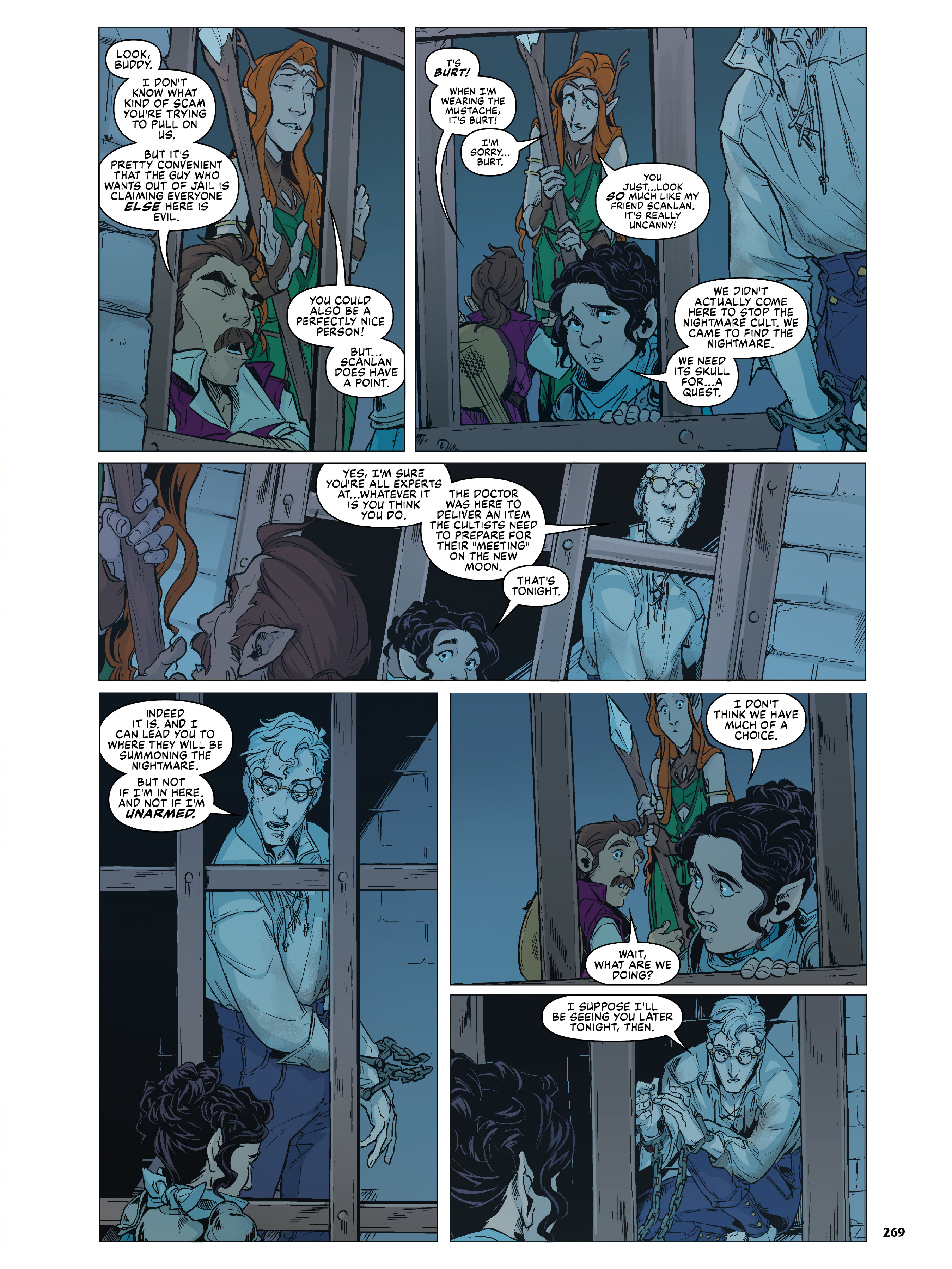 Read online Critical Role Vox Machina Origins comic -  Issue # (2019) _TPB Library Edition (Part 3) - 70
