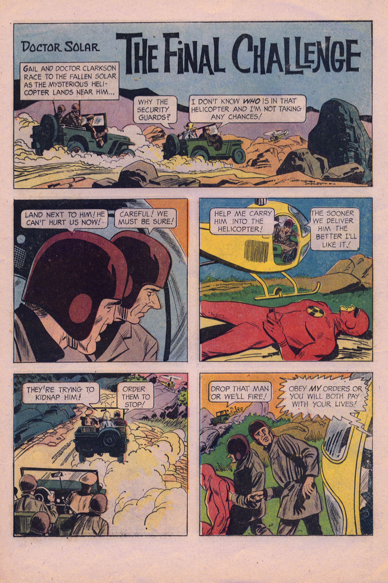 Read online Doctor Solar, Man of the Atom (1962) comic -  Issue #8 - 25