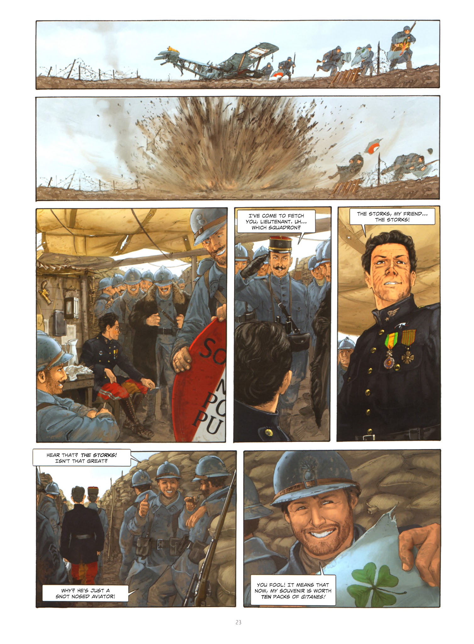 Read online Le Pilote à l'Edelweiss comic -  Issue #1 - 25