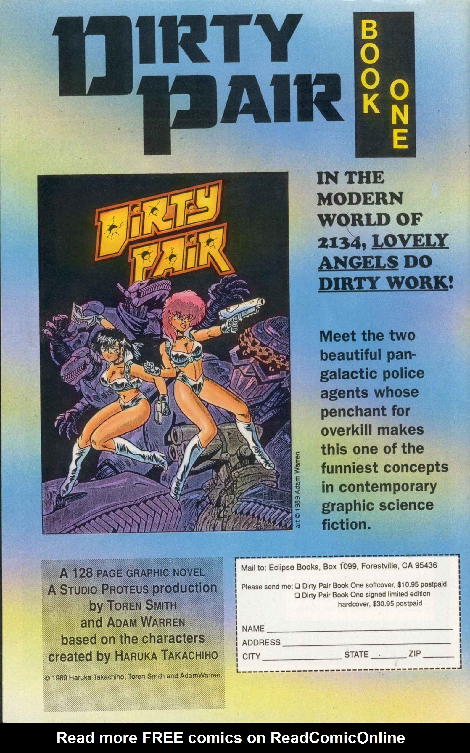 Dirty Pair II Issue #4 #4 - English 36