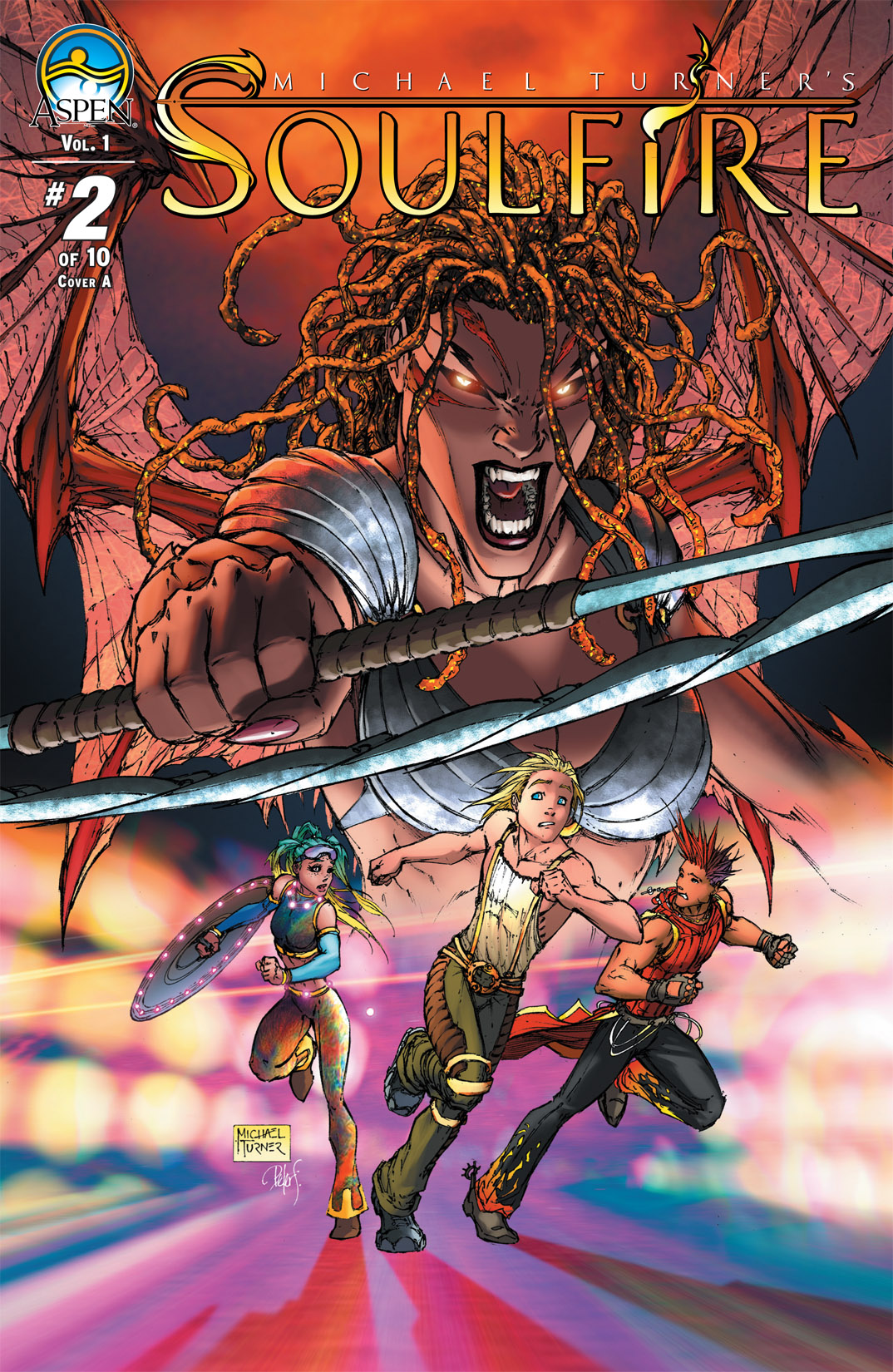 Read online Michael Turner's Soulfire (2003) comic -  Issue #2 - 1