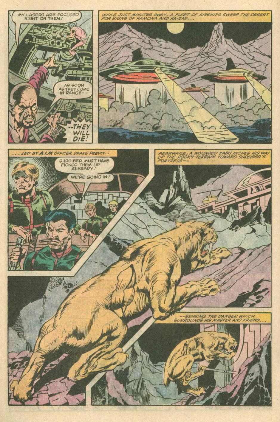 Read online Ka-Zar the Savage comic -  Issue #24 - 20