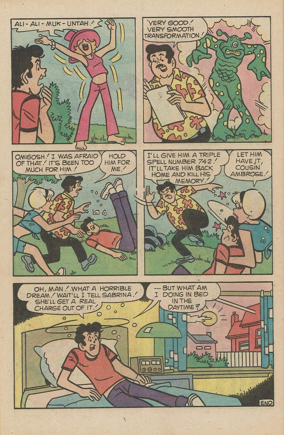 Read online Archie's TV Laugh-Out comic -  Issue #54 - 24