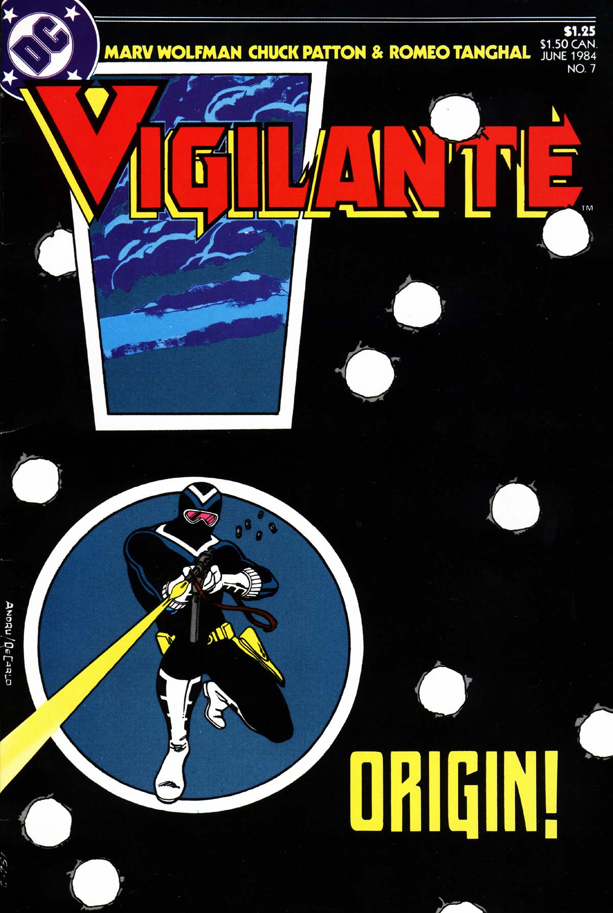 Read online Vigilante (1983) comic -  Issue #7 - 1