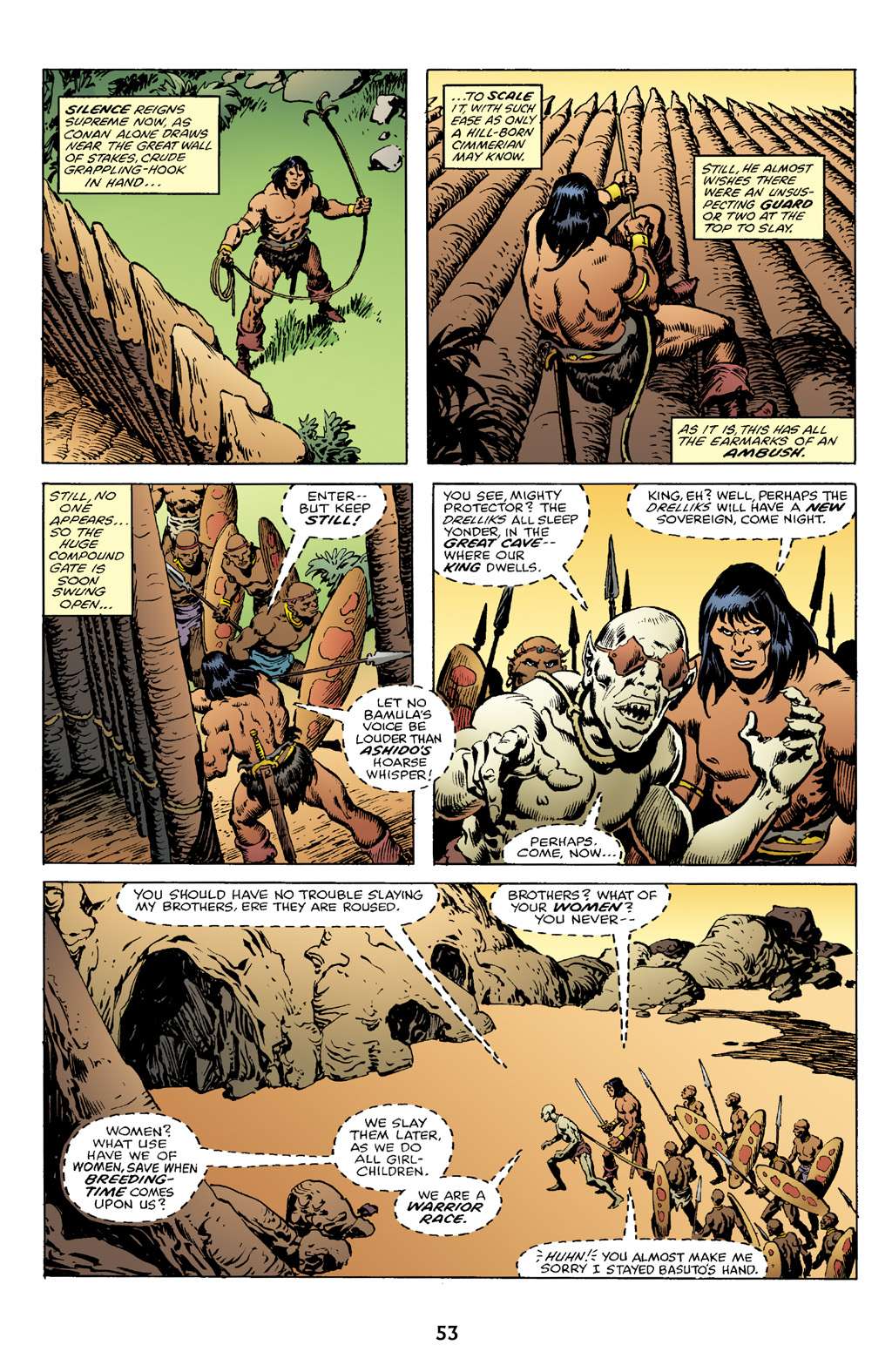Read online The Chronicles of Conan comic -  Issue # TPB 13 (Part 1) - 54