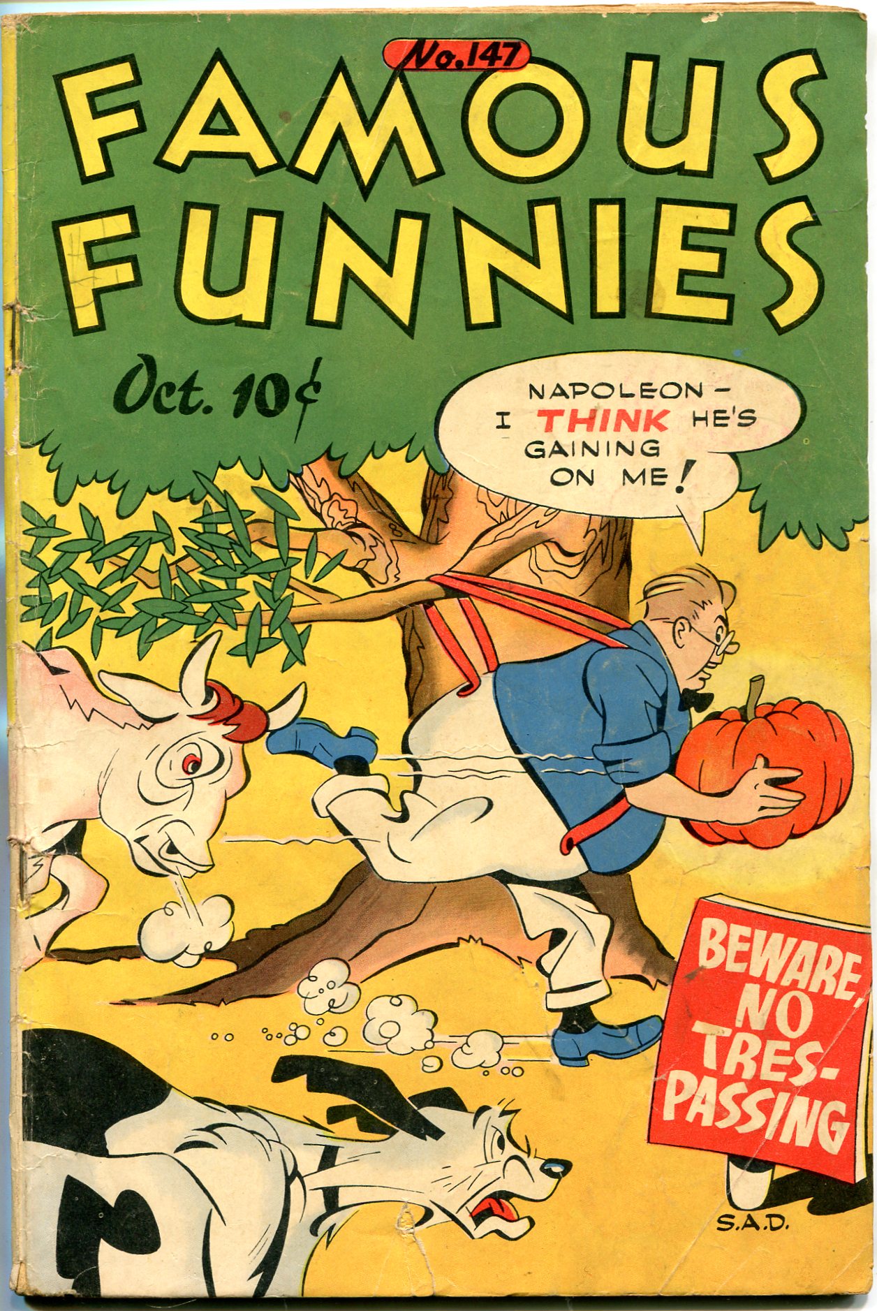 Read online Famous Funnies comic -  Issue #147 - 1