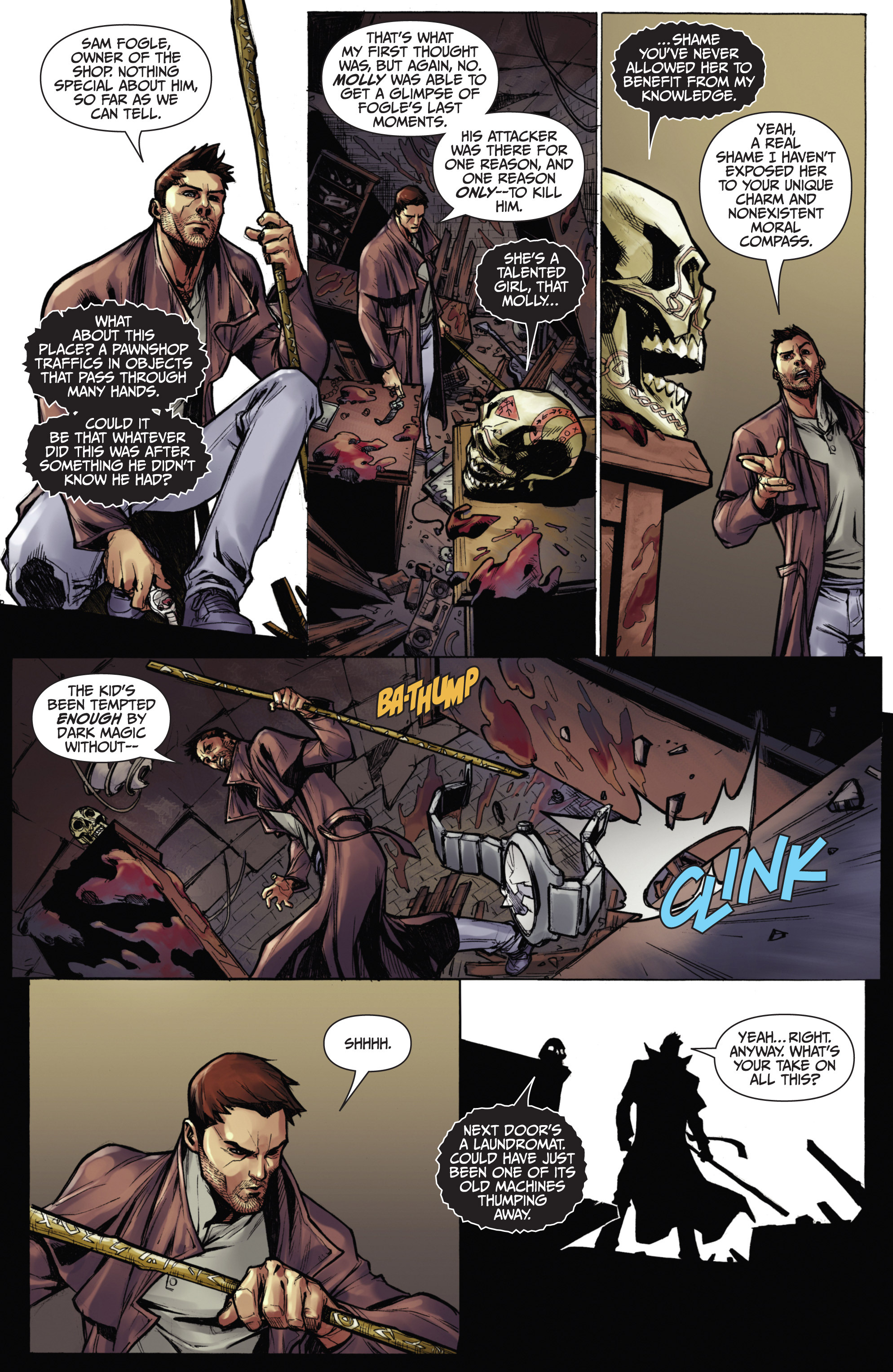 Read online Jim Butcher's The Dresden Files: Down Town comic -  Issue # _TPB - 30