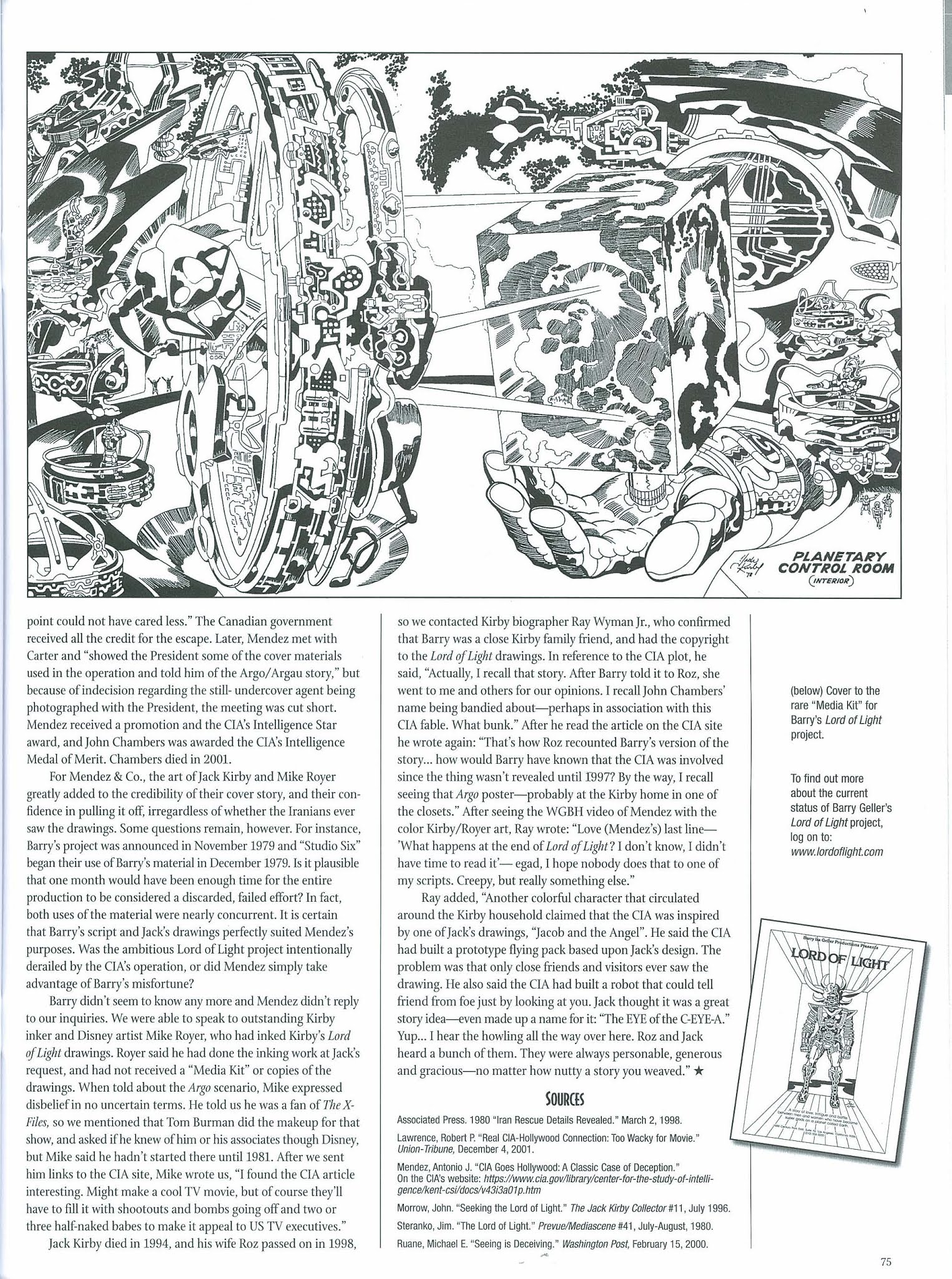 Read online The Jack Kirby Collector comic -  Issue #52 - 76