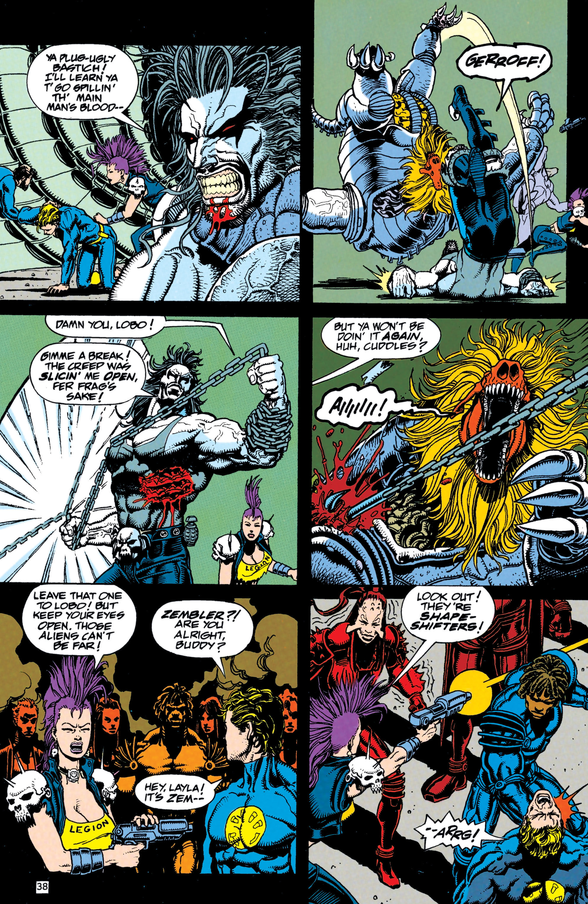 Read online Lobo (1993) comic -  Issue # _Annual 1 - Bloodlines - 39