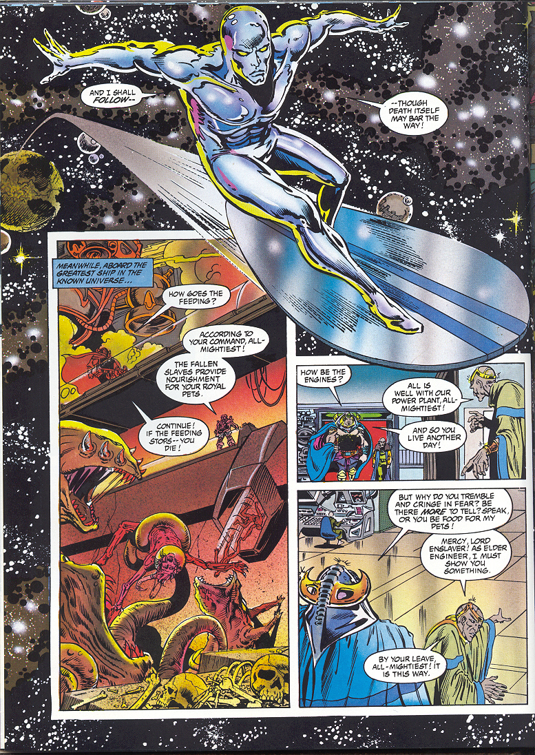 Read online Marvel Graphic Novel comic -  Issue #58 - Silver Surfer - The Enslavers - 32