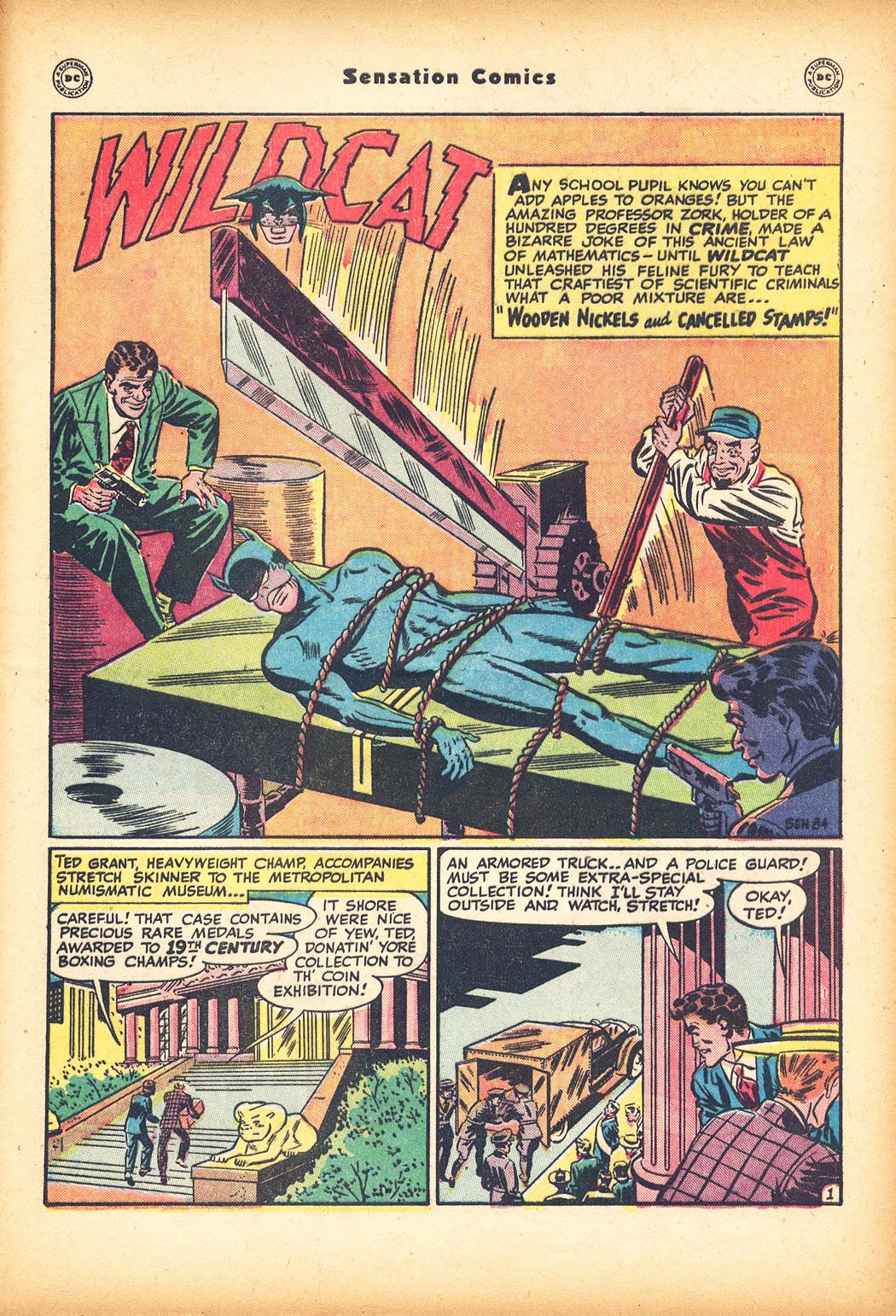 Read online Sensation (Mystery) Comics comic -  Issue #78 - 43