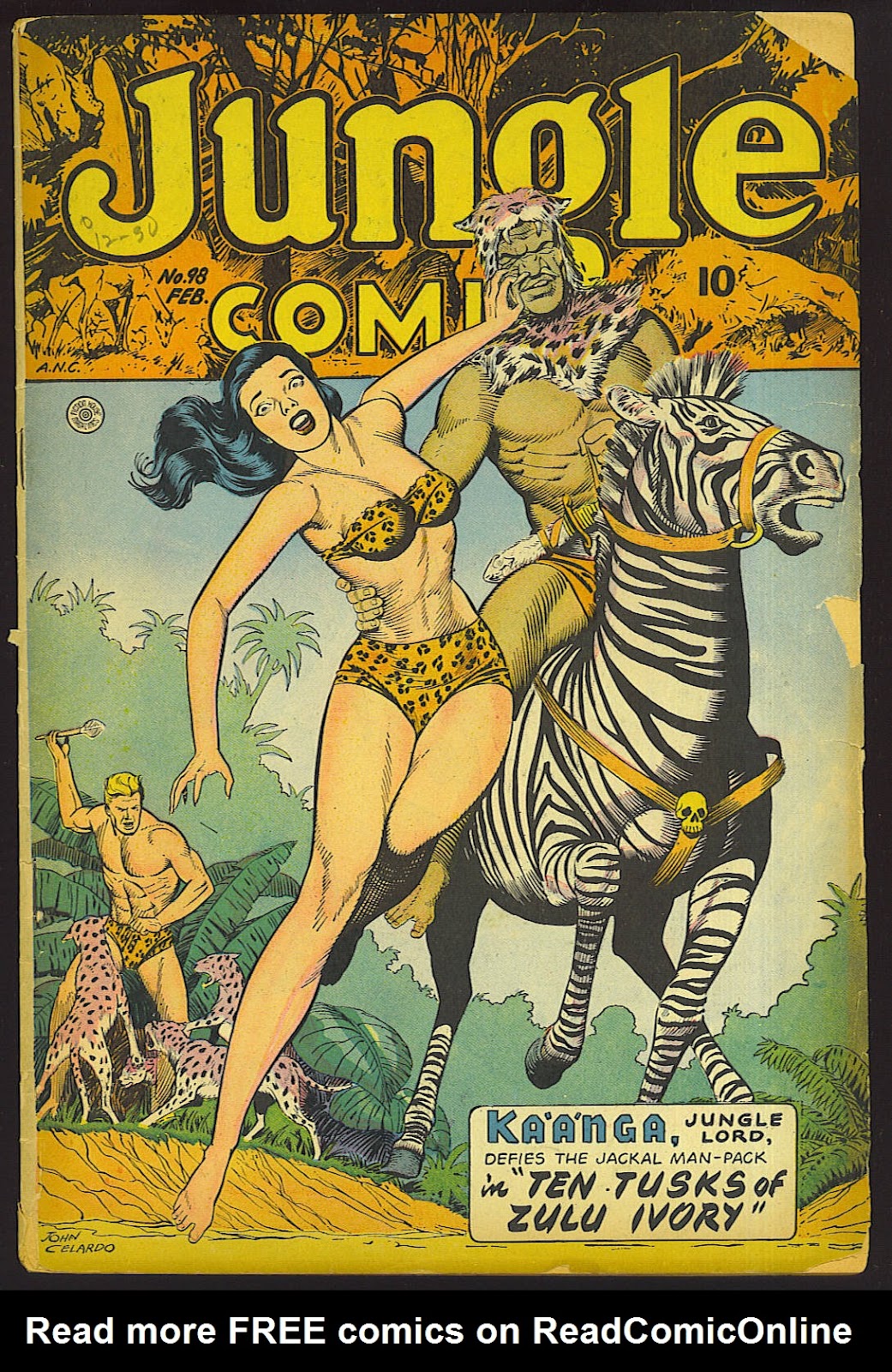 Jungle Comics (1940) issue 98 - Page 1
