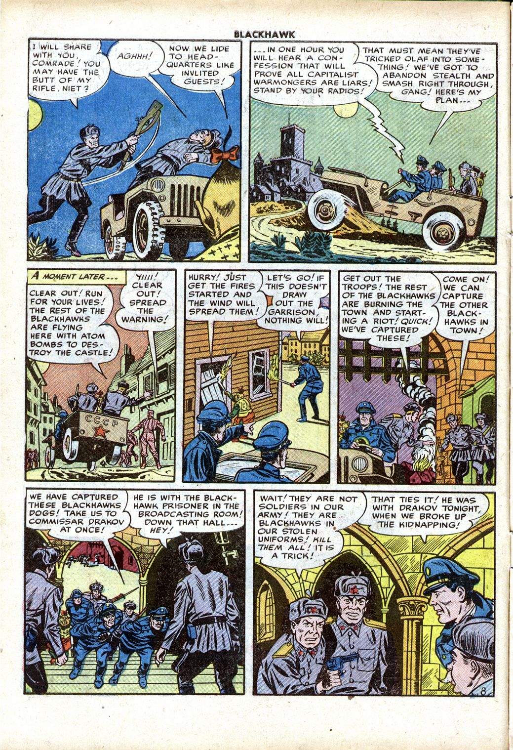 Read online Blackhawk (1957) comic -  Issue #65 - 10