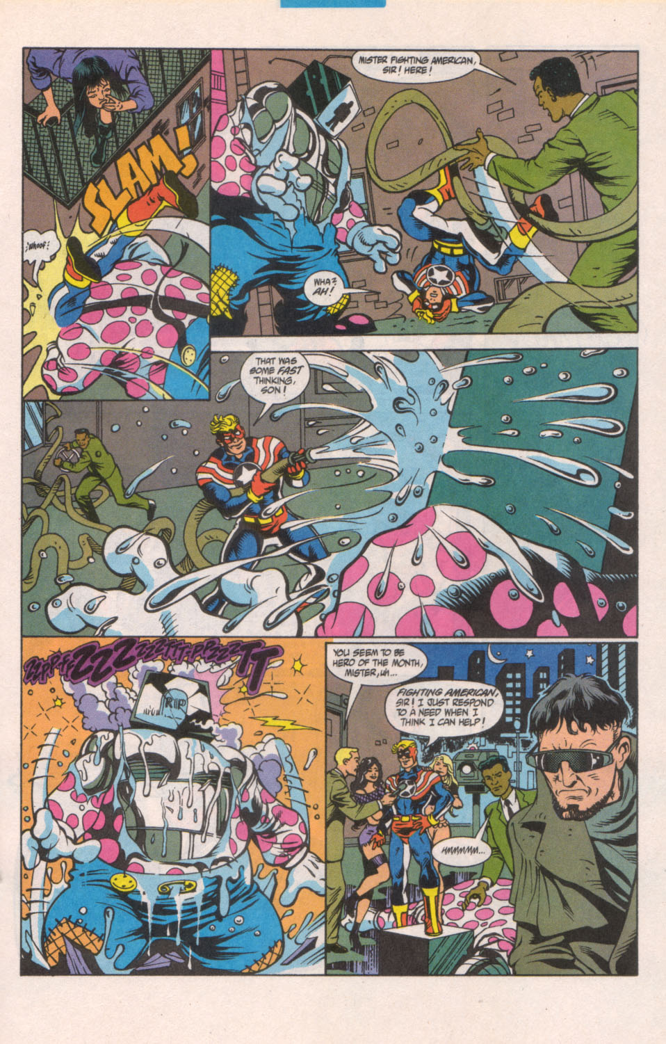 Read online Fighting American (1994) comic -  Issue #2 - 14