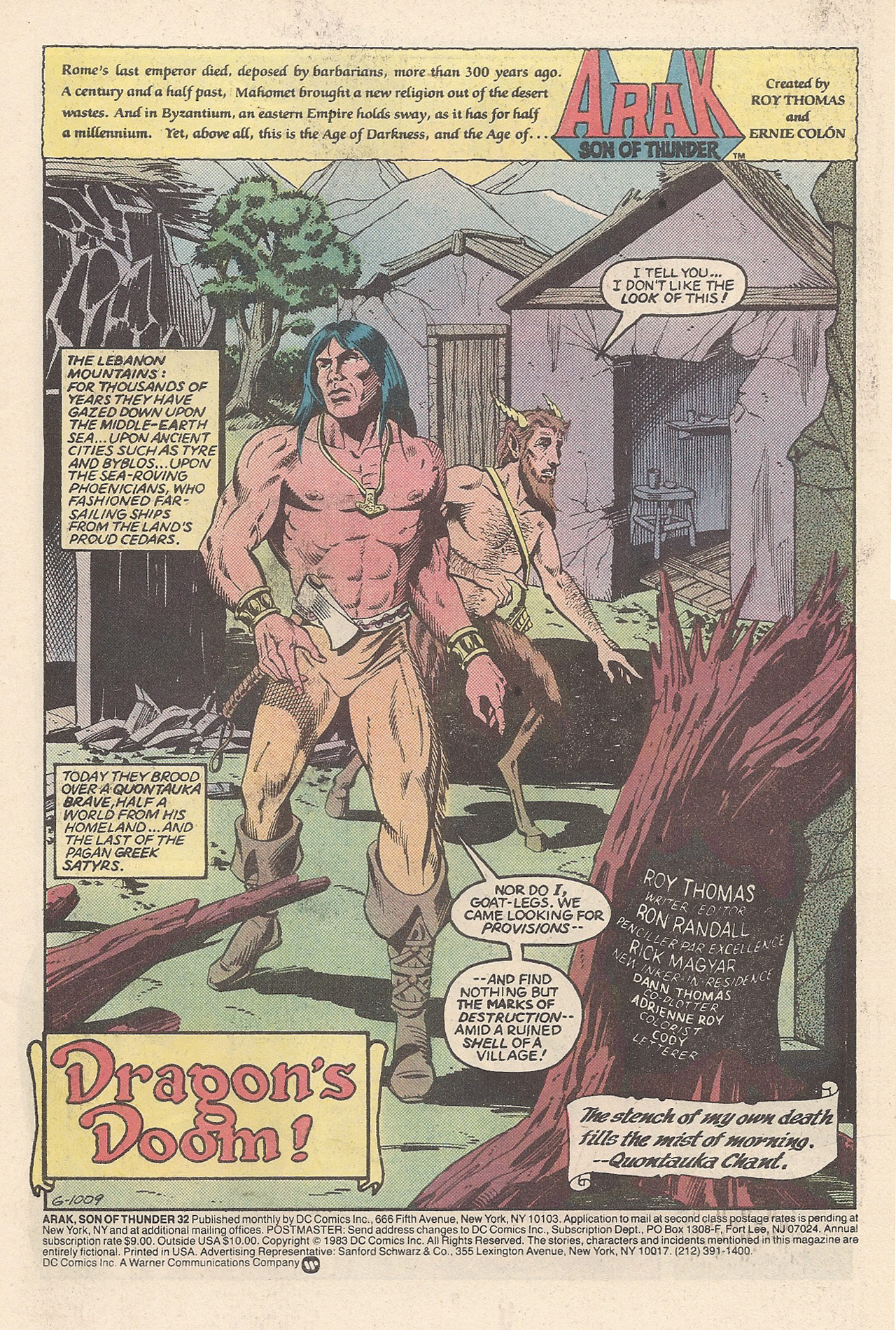 Read online Arak Son of Thunder comic -  Issue #32 - 3
