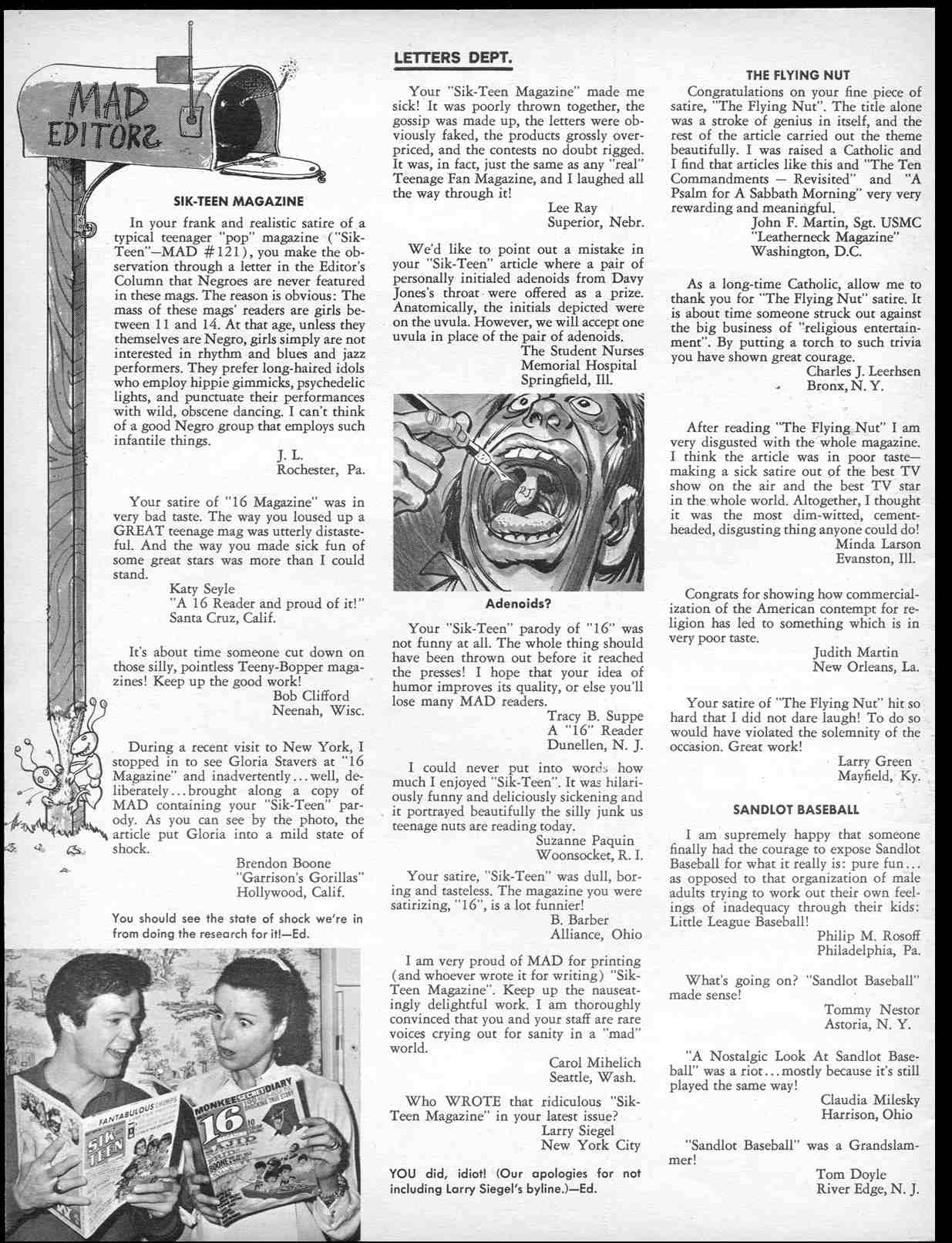 Read online MAD comic -  Issue #123 - 7