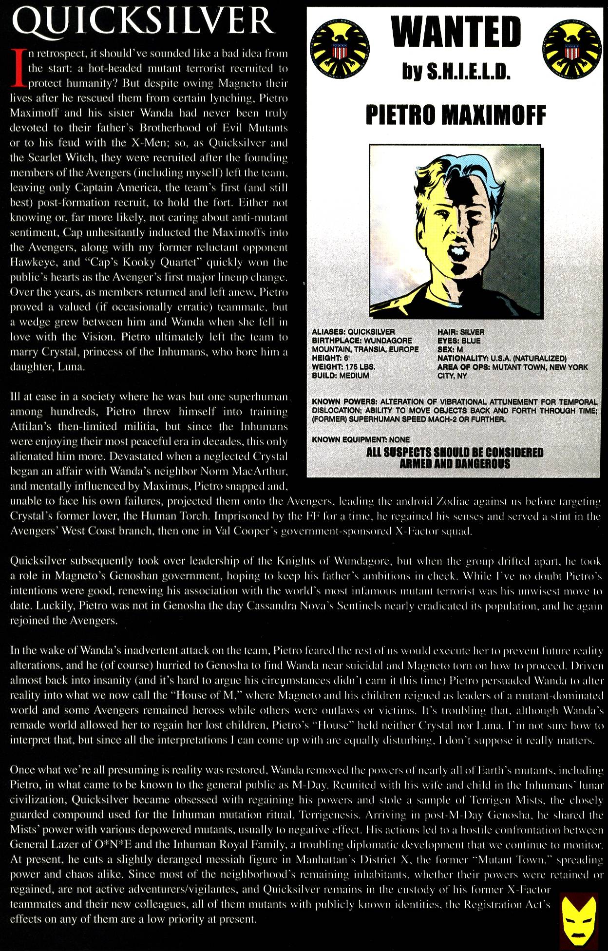 Read online Civil War Files comic -  Issue # Full - 33