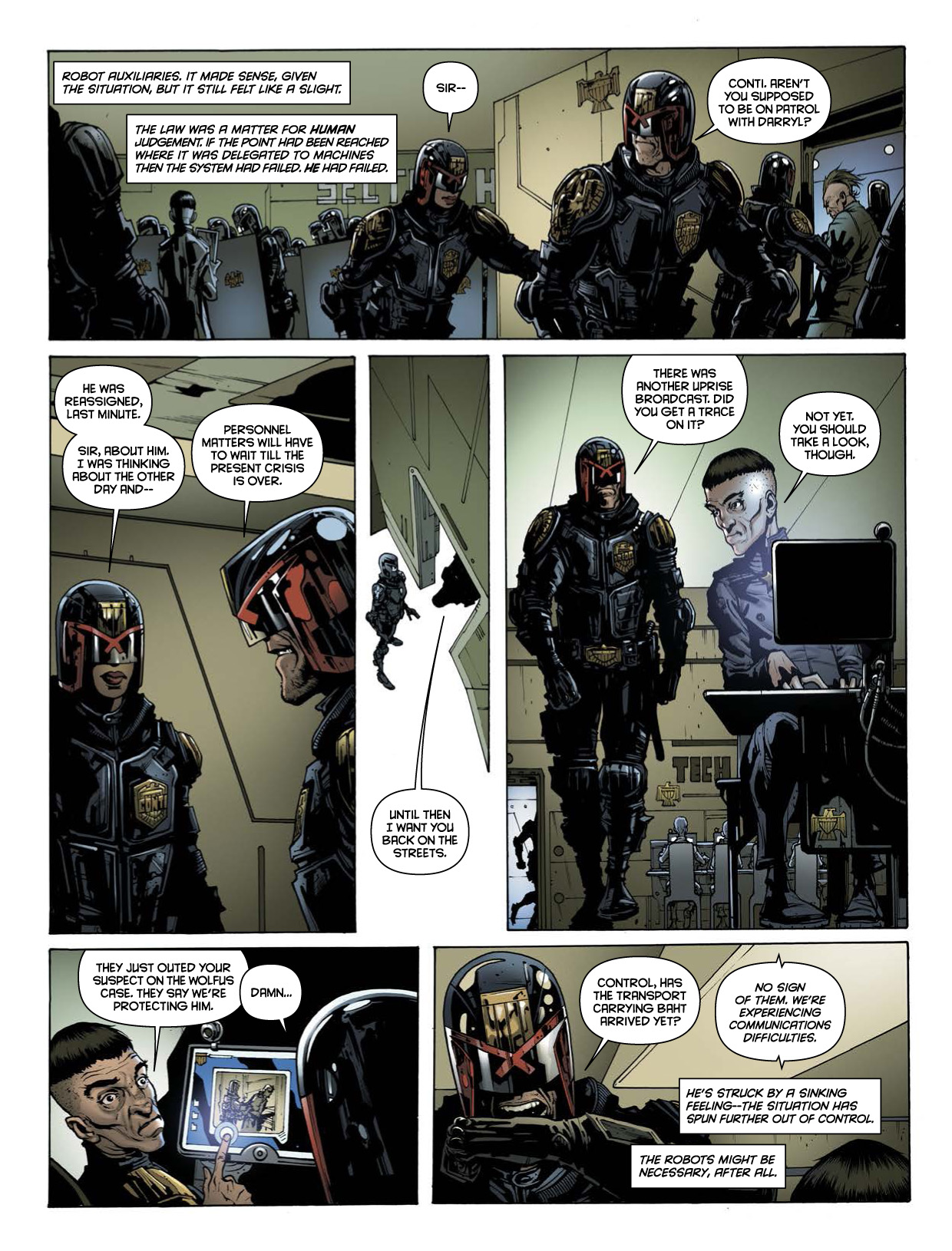 Read online Judge Dredd Megazine (Vol. 5) comic -  Issue #352 - 53