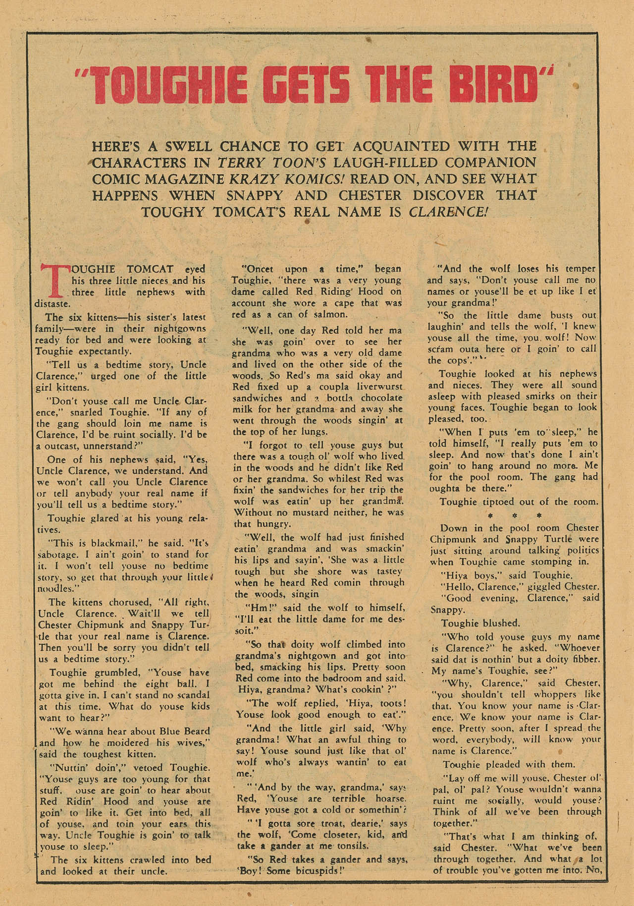 Read online Terry-Toons Comics comic -  Issue #4 - 48