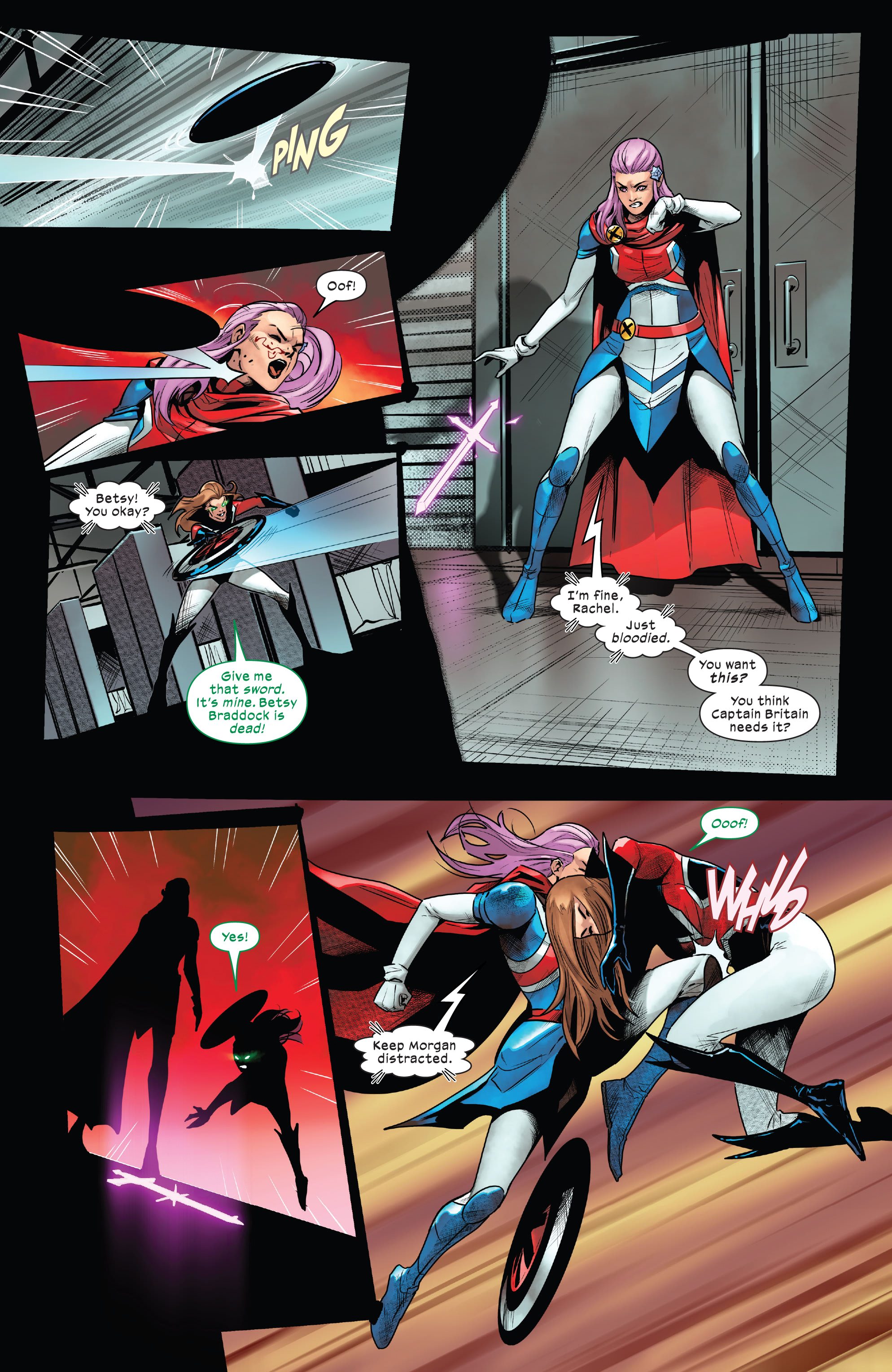 Read online Betsy Braddock: Captain Britain comic -  Issue #2 - 21