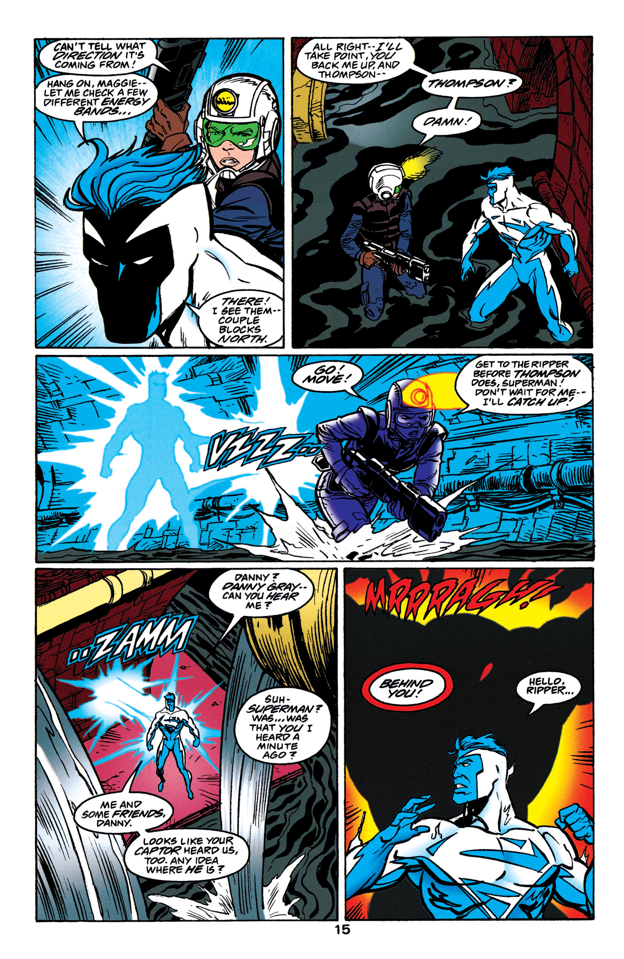 Read online Adventures of Superman (1987) comic -  Issue #554 - 16