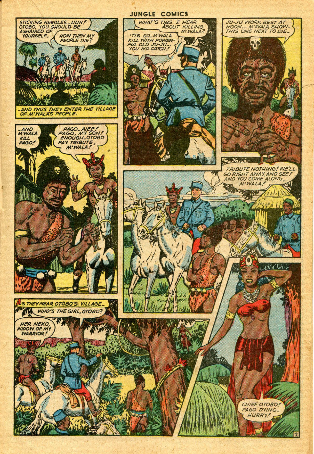 Read online Jungle Comics comic -  Issue #67 - 25