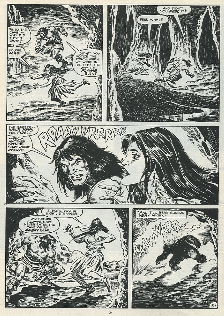 Read online The Savage Sword Of Conan comic -  Issue #167 - 36