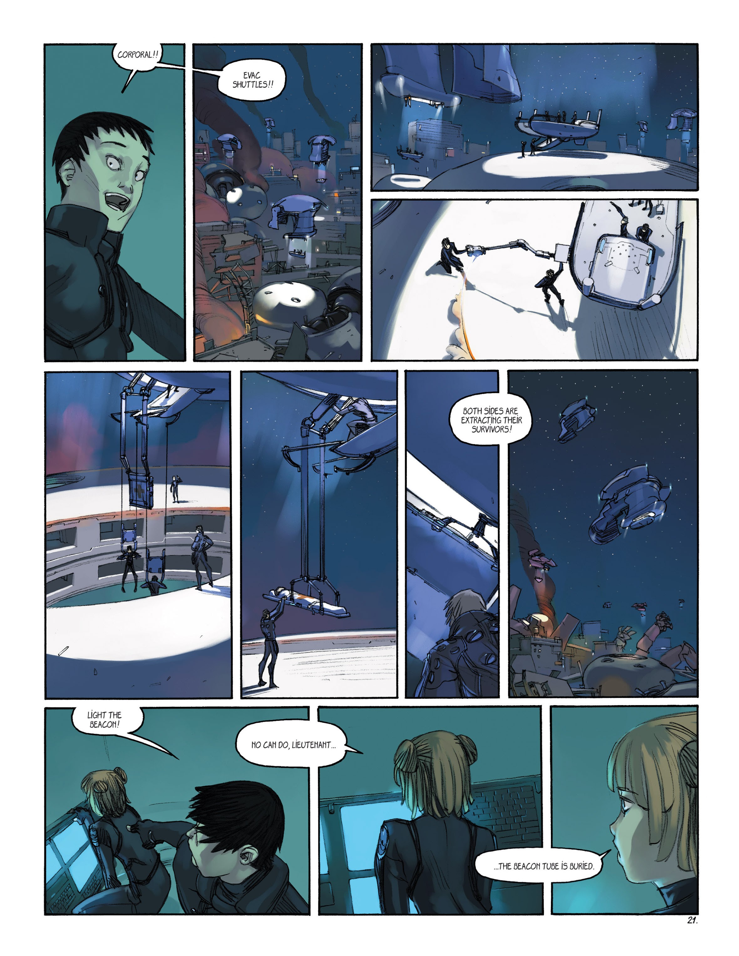 Read online Meka comic -  Issue #1 - 23