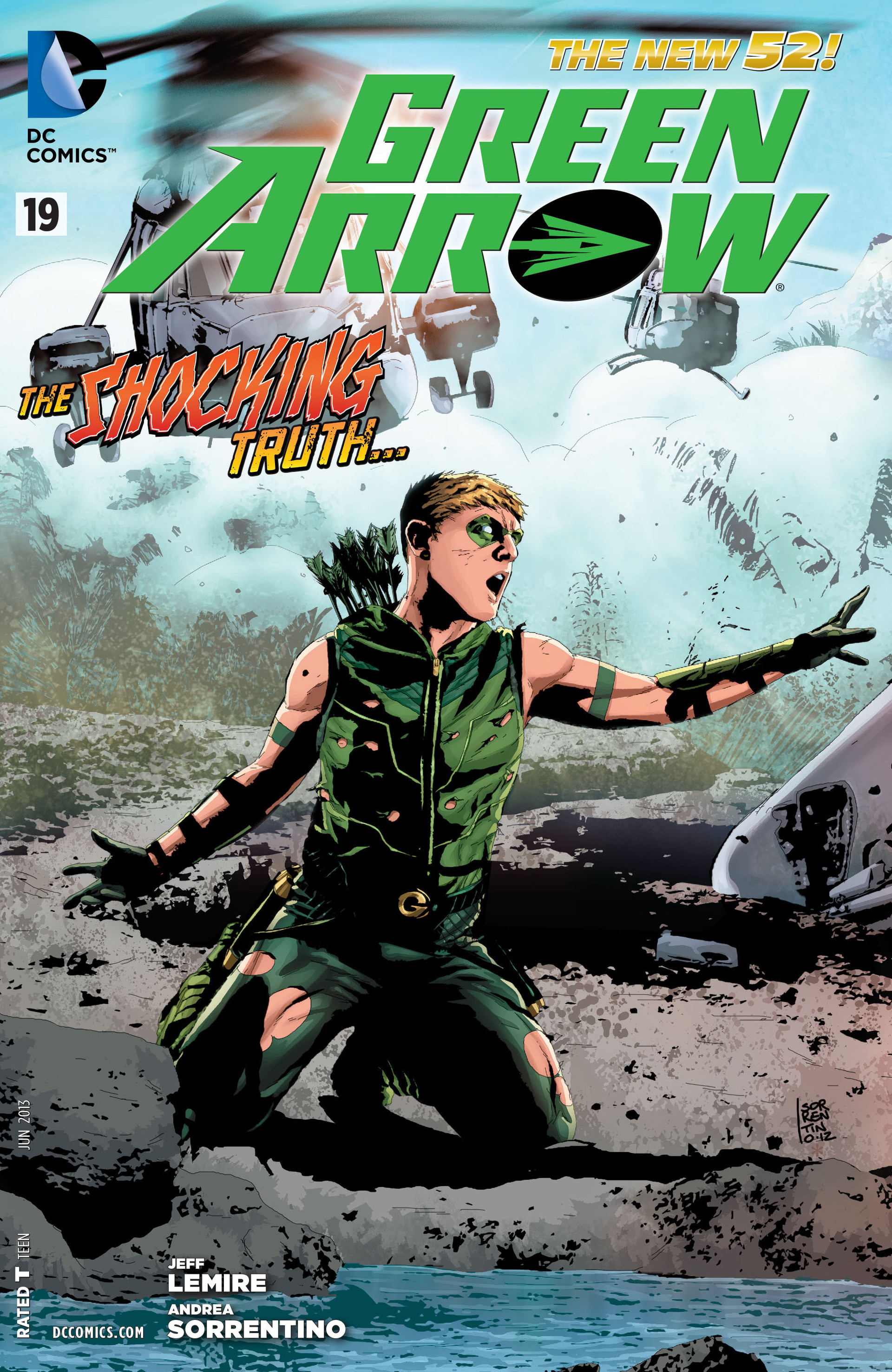 Read online Green Arrow (2011) comic -  Issue #19 - 1