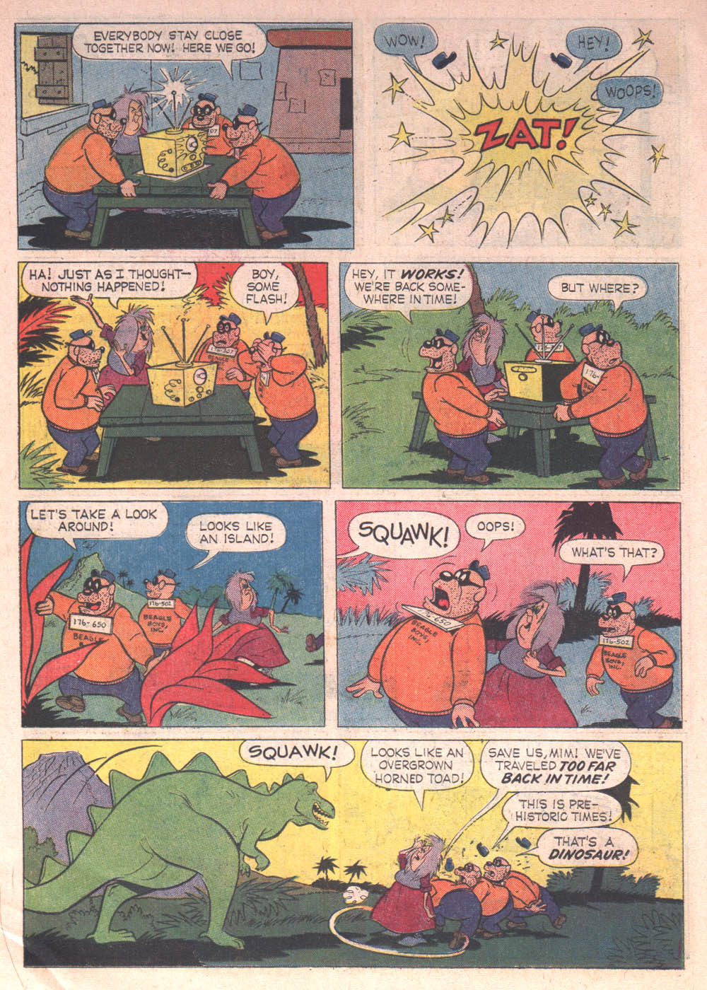 Read online Walt Disney THE BEAGLE BOYS comic -  Issue #1 - 22