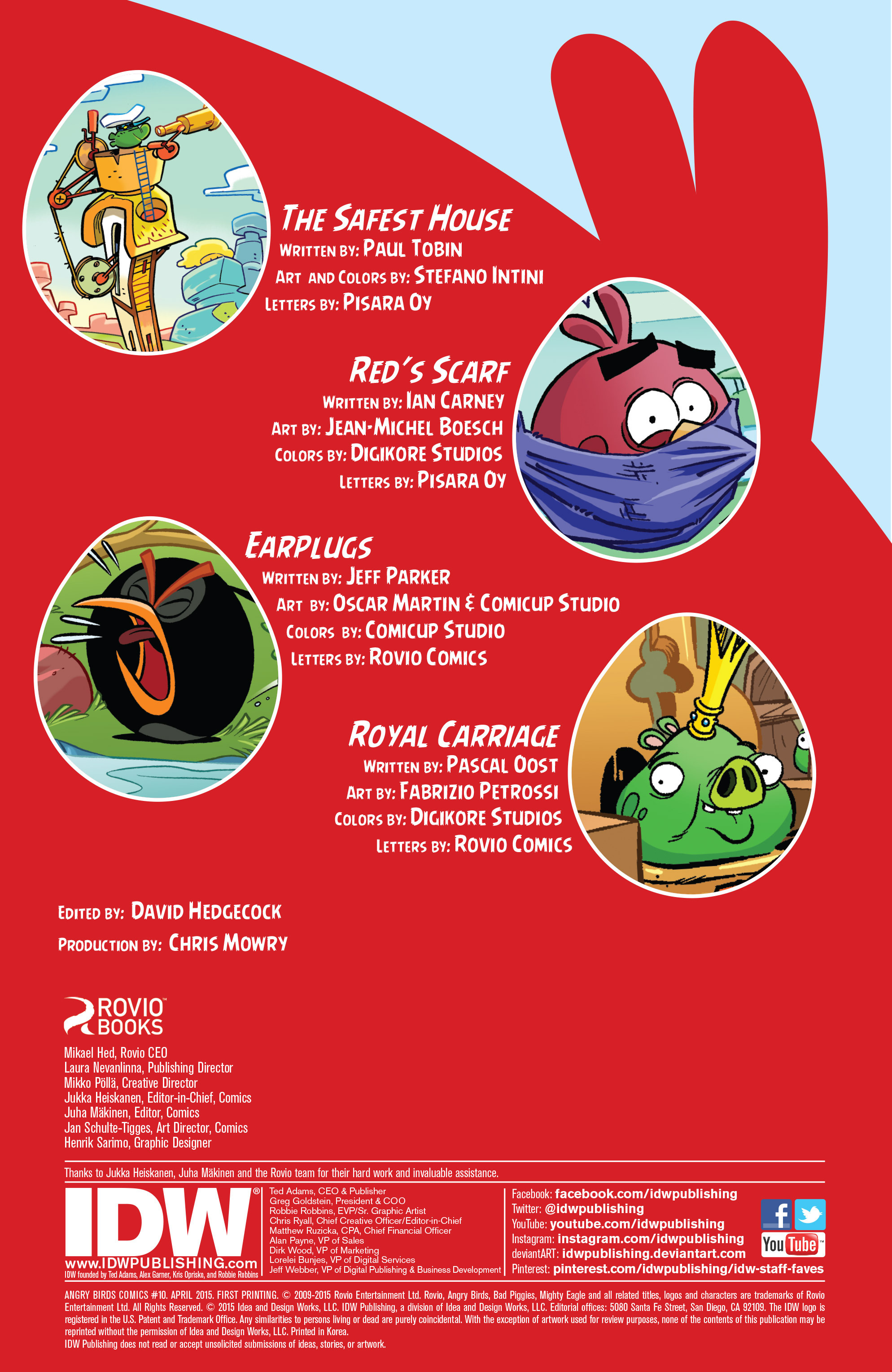 Read online Angry Birds Comics (2014) comic -  Issue #10 - 2