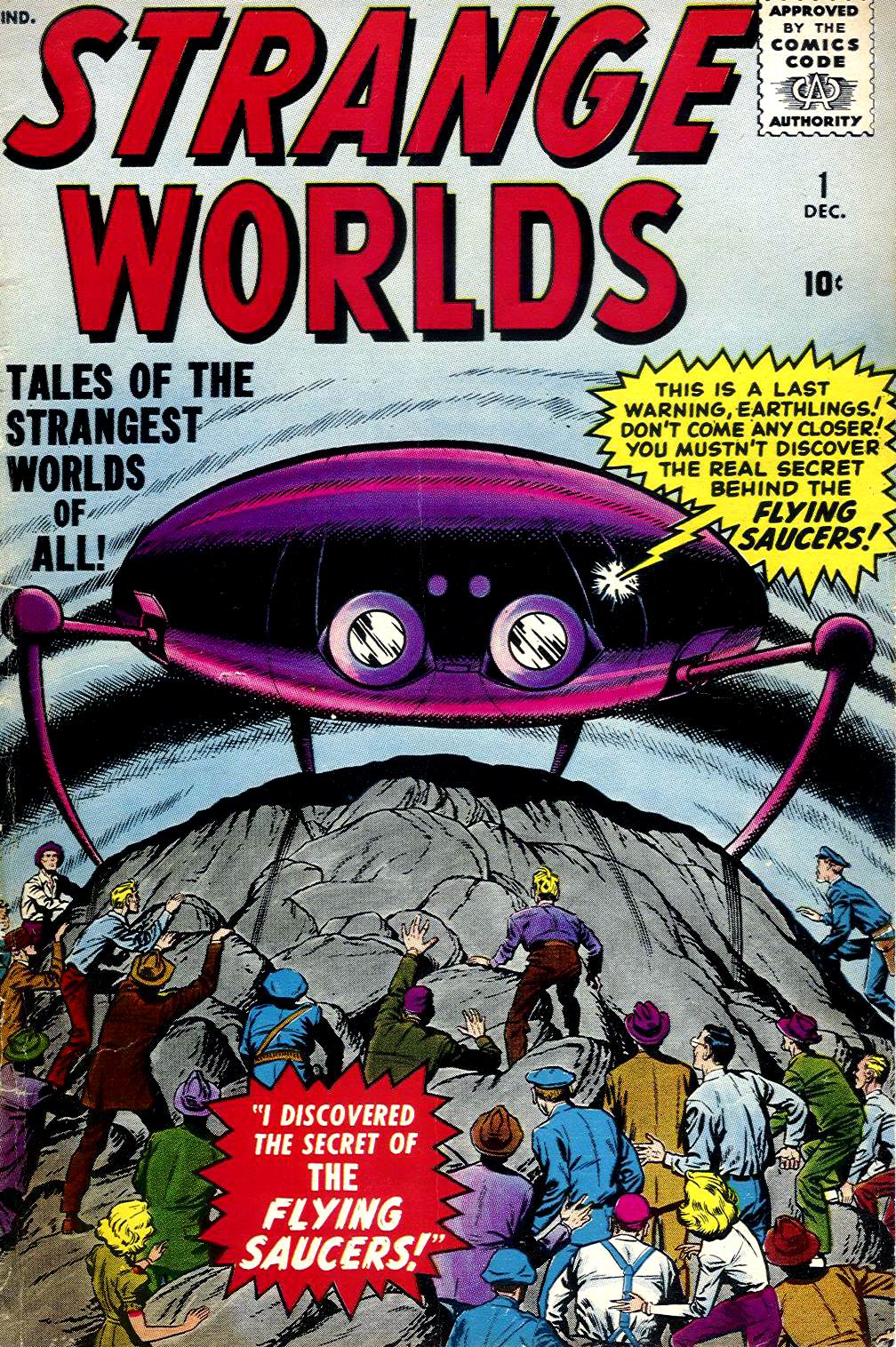 Read online Strange Worlds comic -  Issue #1 - 1
