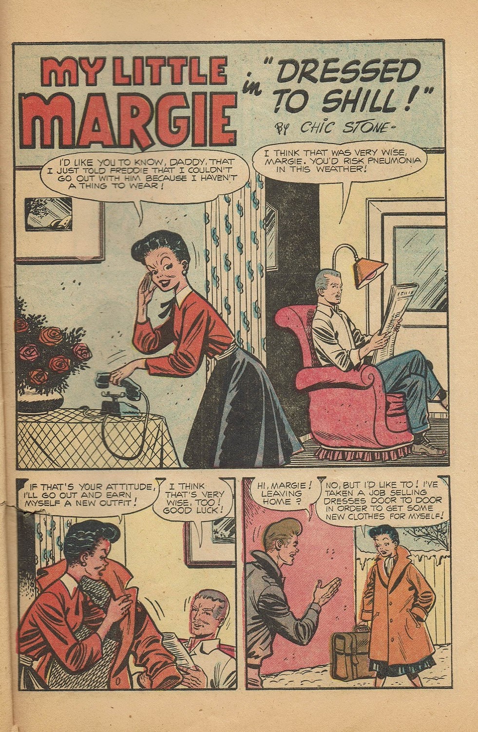 Read online My Little Margie (1954) comic -  Issue #7 - 32