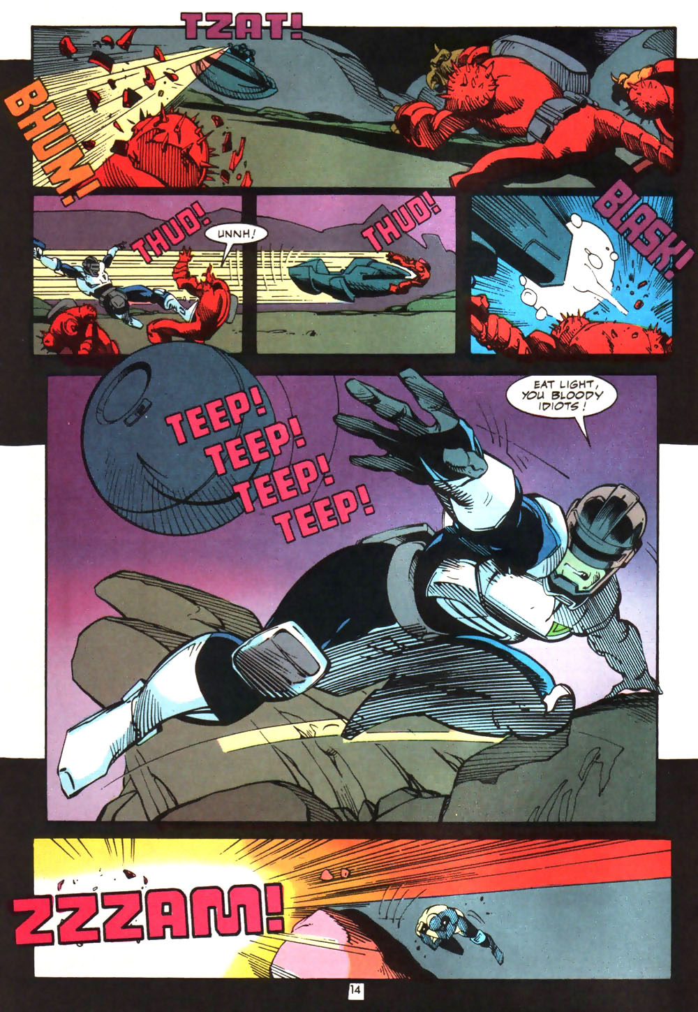 Read online Alien Legion (1987) comic -  Issue #5 - 16