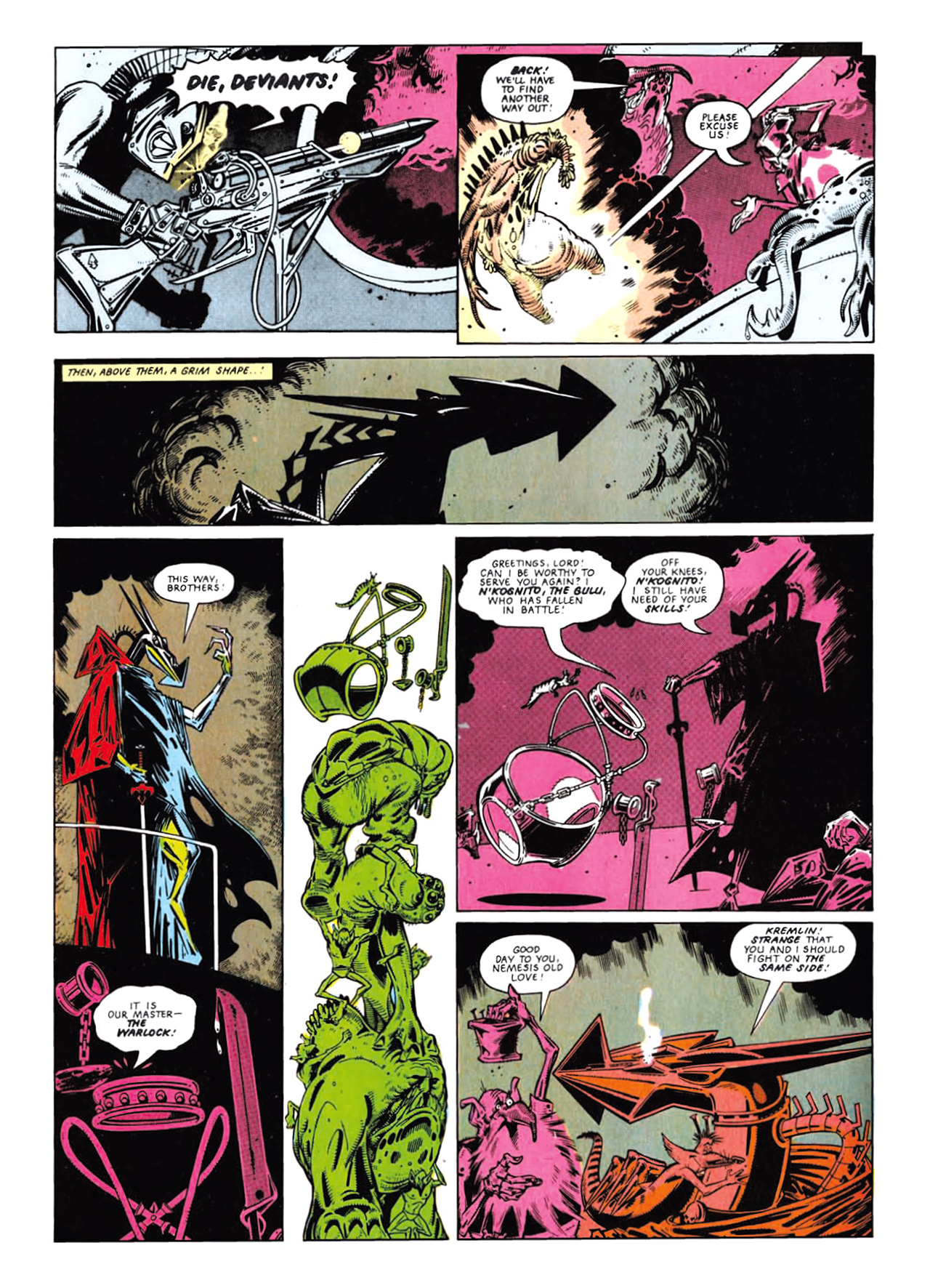Read online Nemesis The Warlock comic -  Issue # TPB Deviant Edition - 71