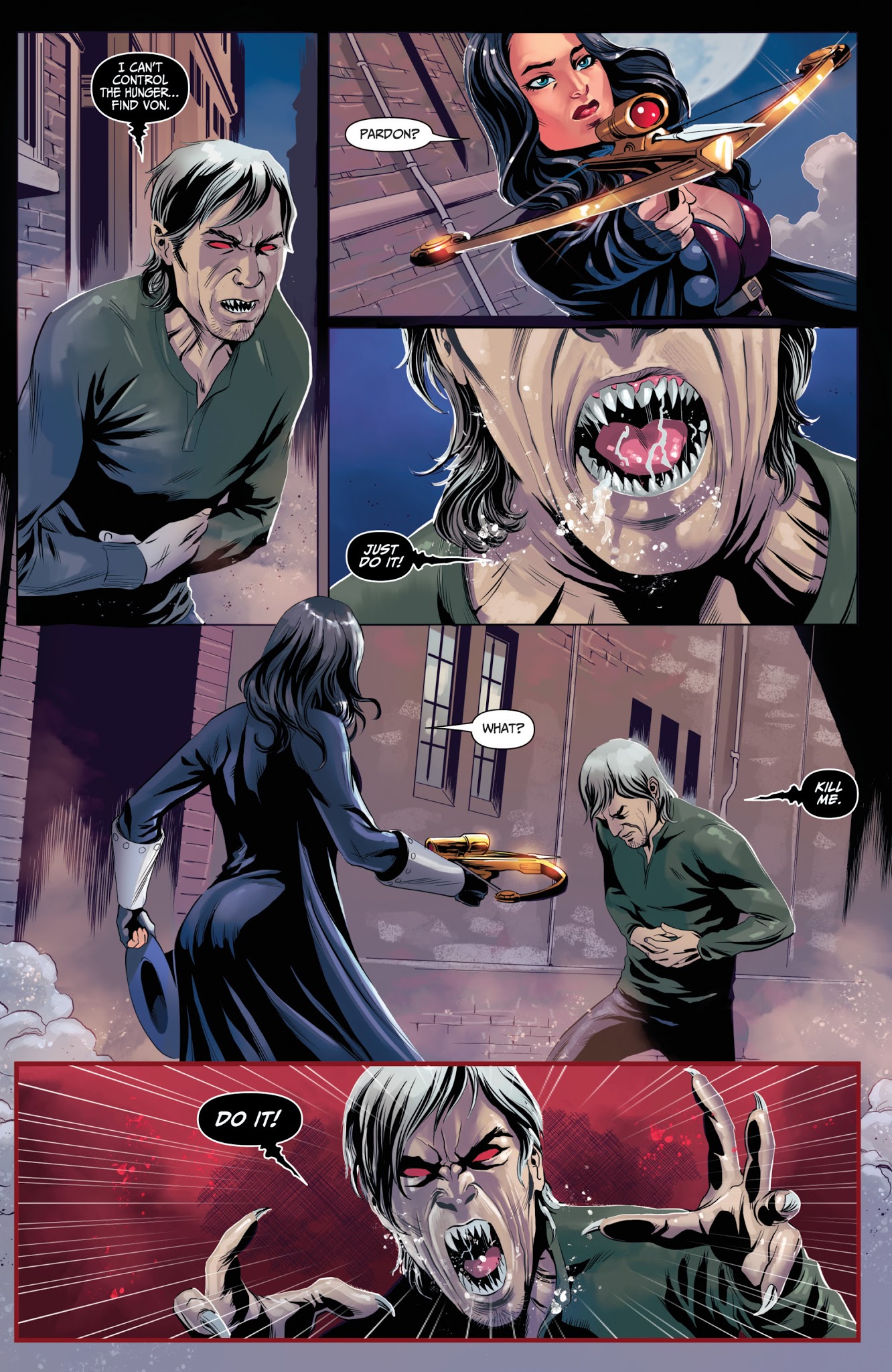 Read online Van Helsing vs. Robyn Hood comic -  Issue #1 - 6