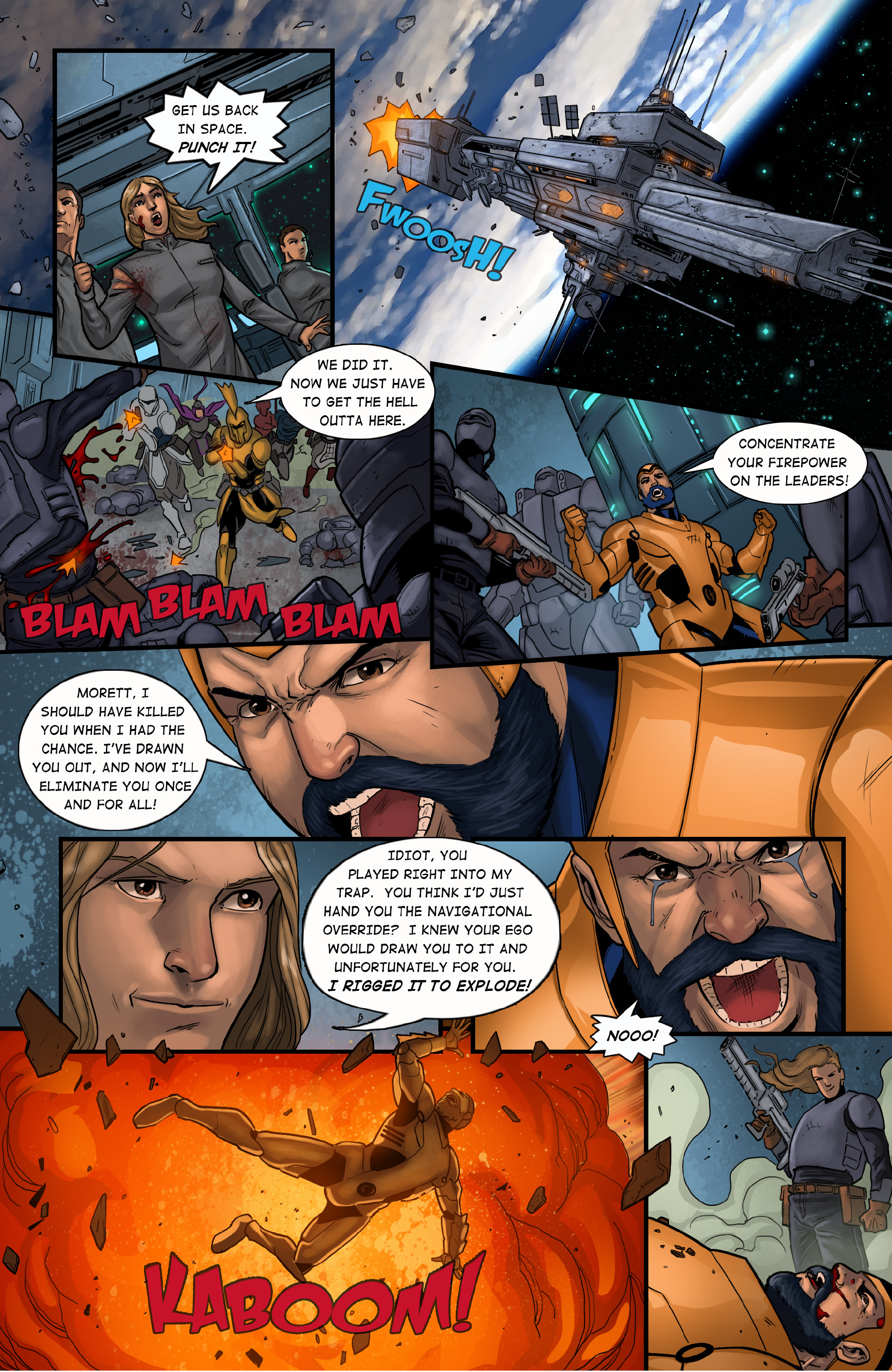 Read online The Heroes of Echo Company comic -  Issue #4 - 22
