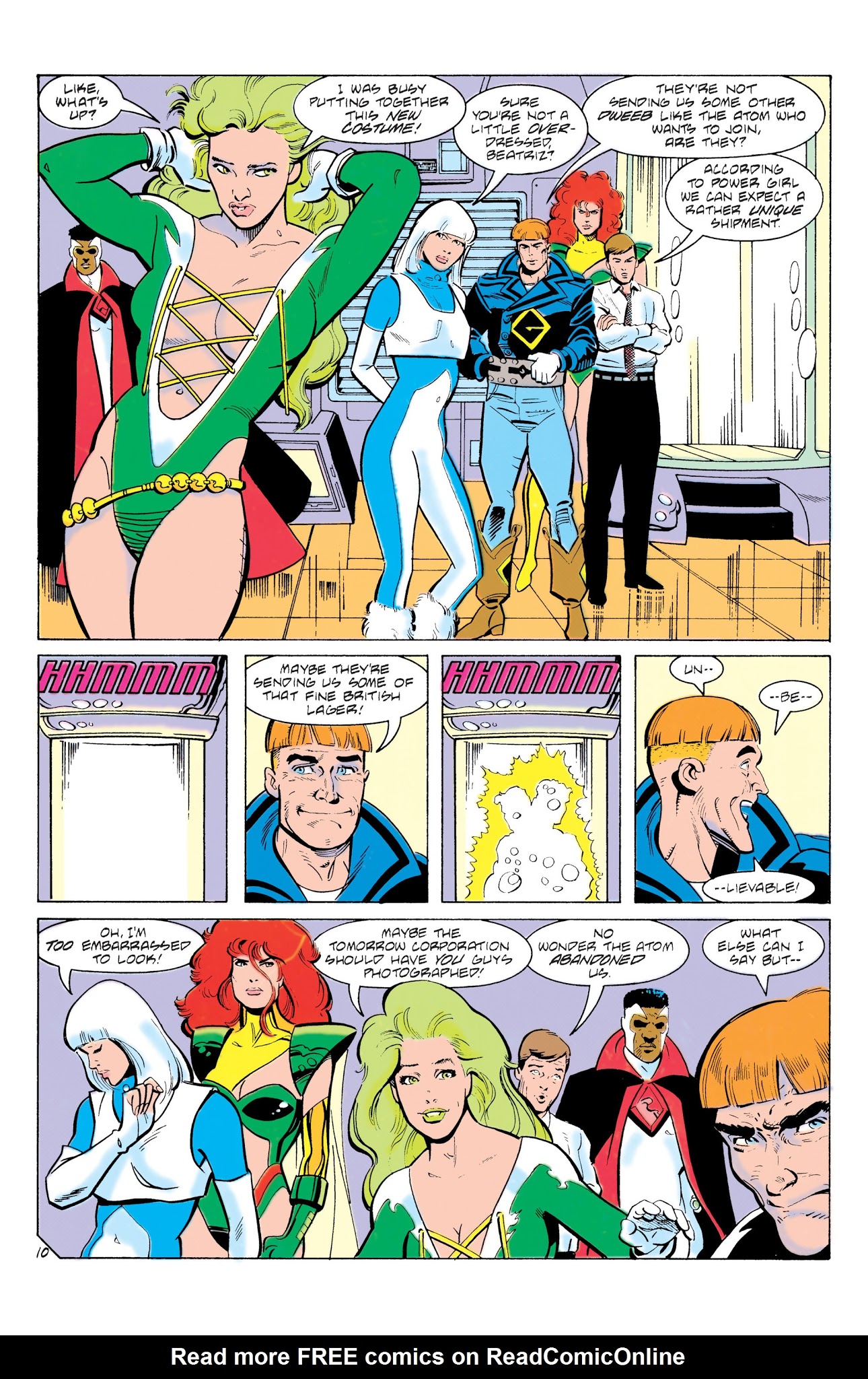 Read online Superman & The Justice League America comic -  Issue #1 - 196
